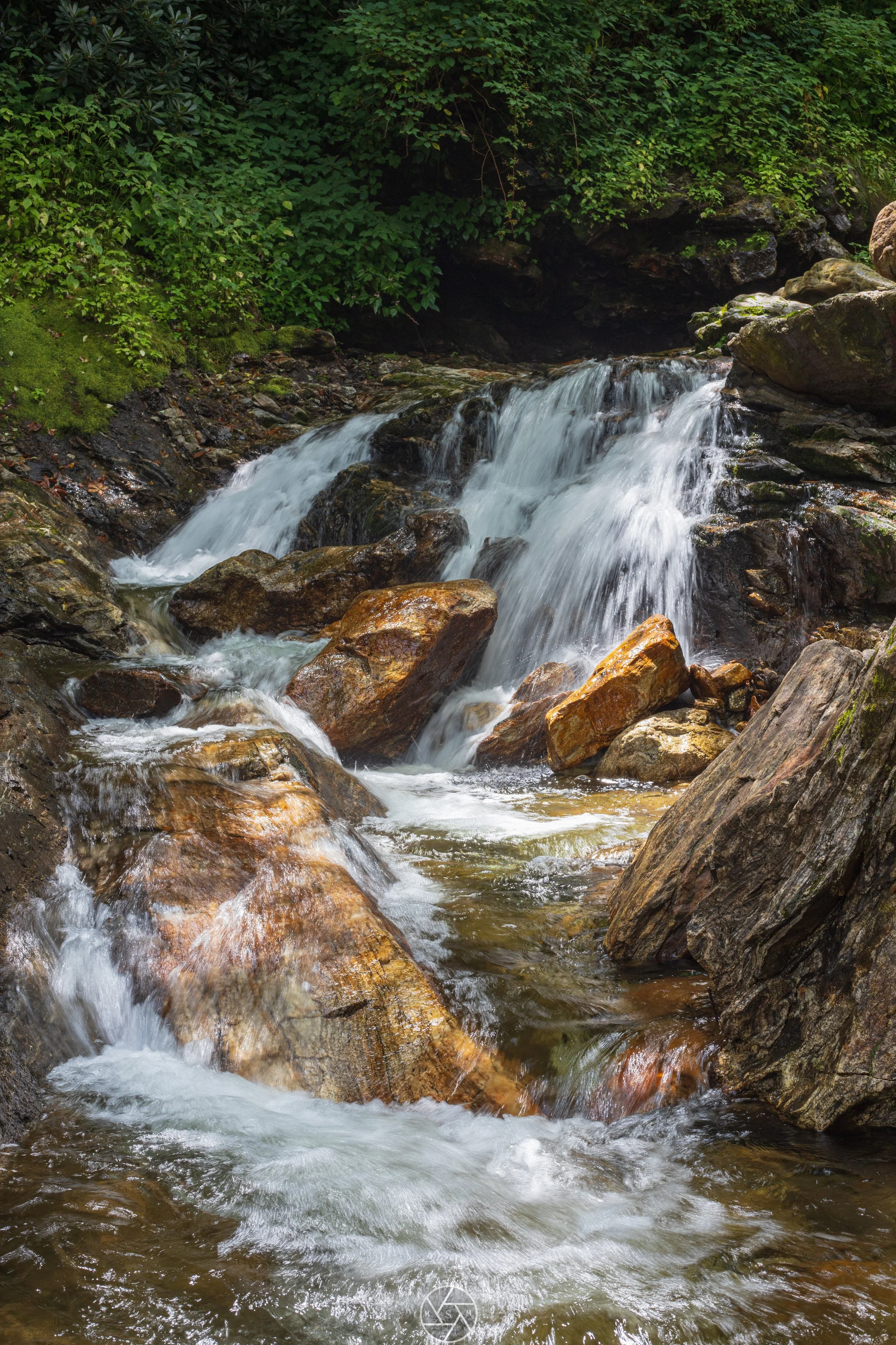 Newly formed waterfall, BRP 2025