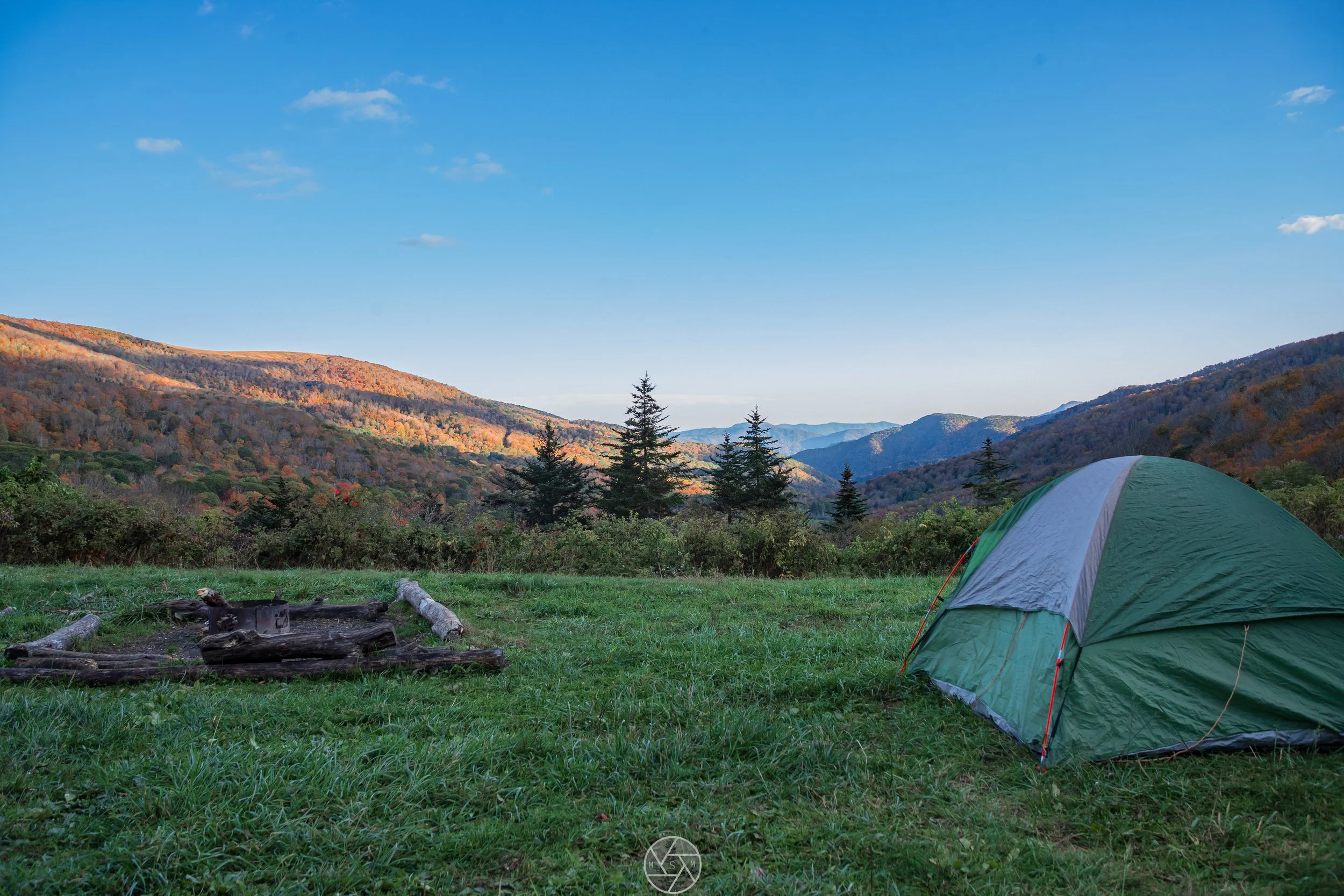 Camp, Fall Backpacking 10/25