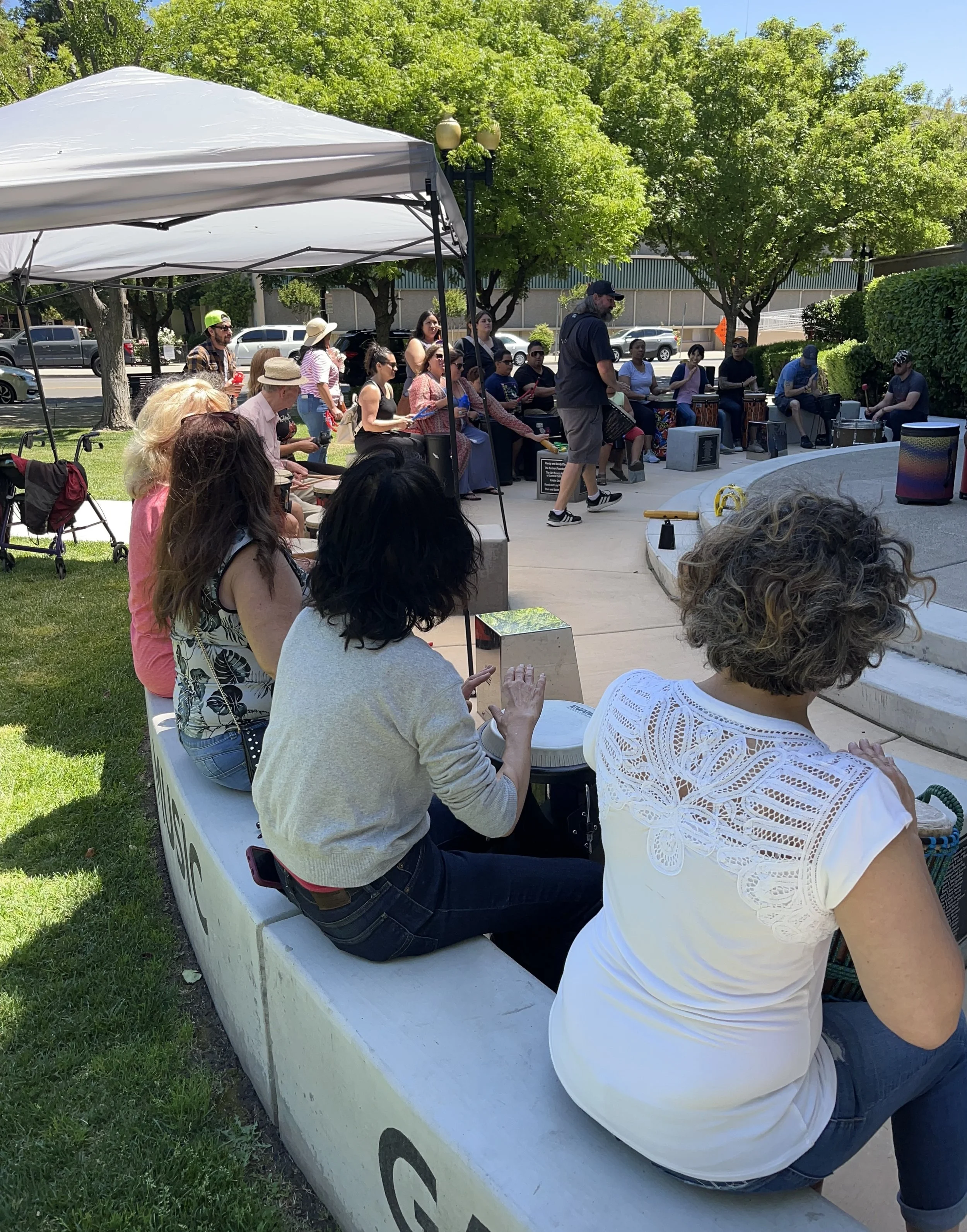Third Saturday at the MoRo Music Garden
