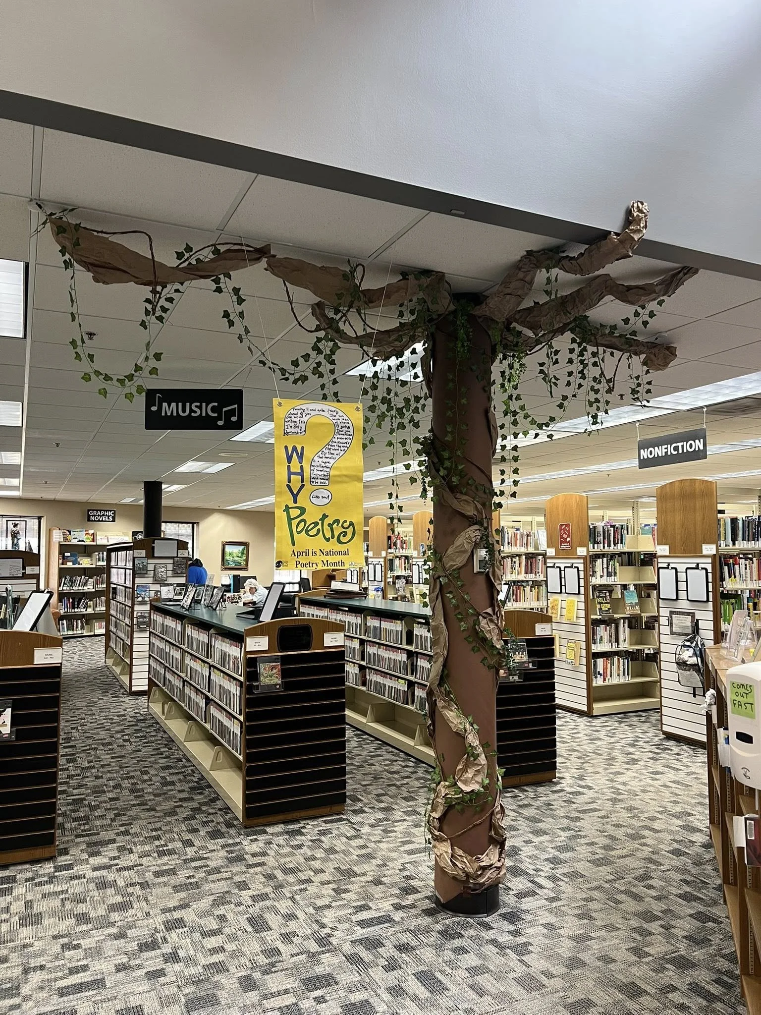 Waupaca Community Arts Board Poet Tree Poetry Month