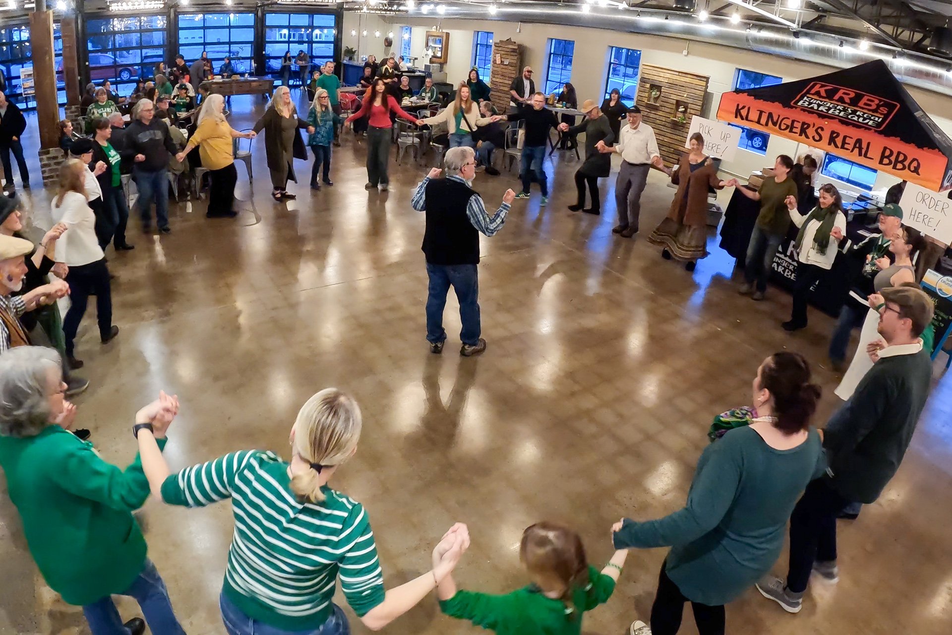 Irish Wake Irish Dancers WCAB HH Hinder Brewing Company