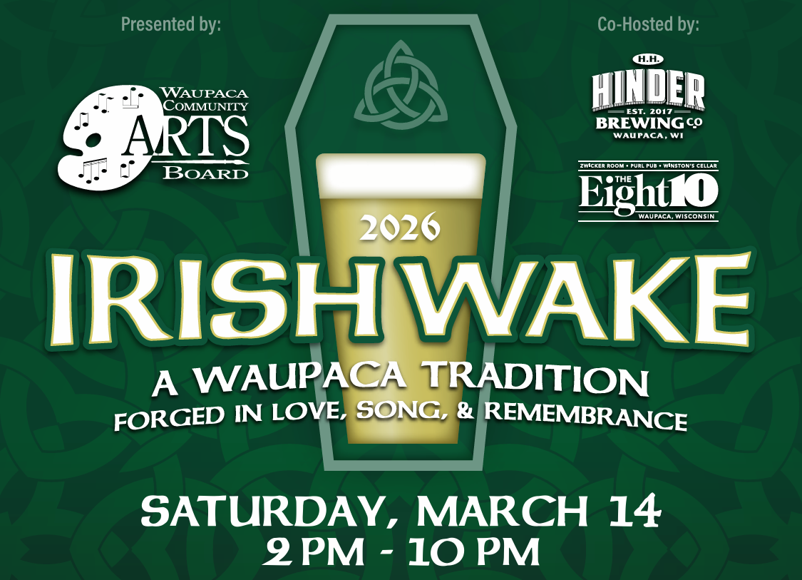 Irish Wake Waupaca HH Hinder Brewing Company Irish celebration