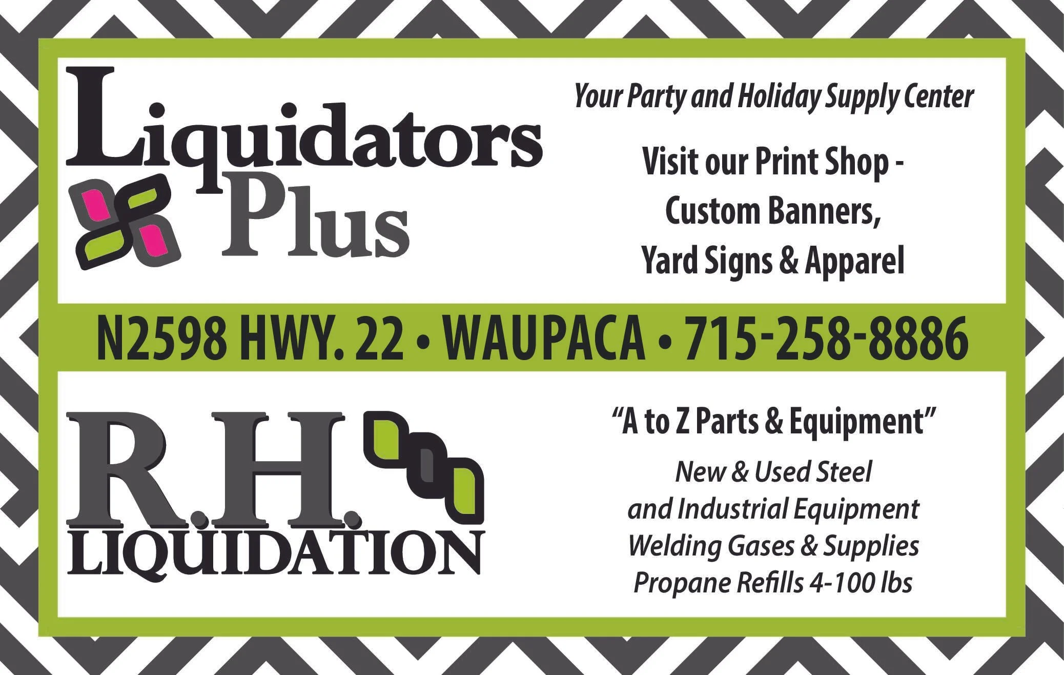 RH & Liquidators Plus 6.919w x 4.3875h 2023 Business Card Ad 1223.jpg
