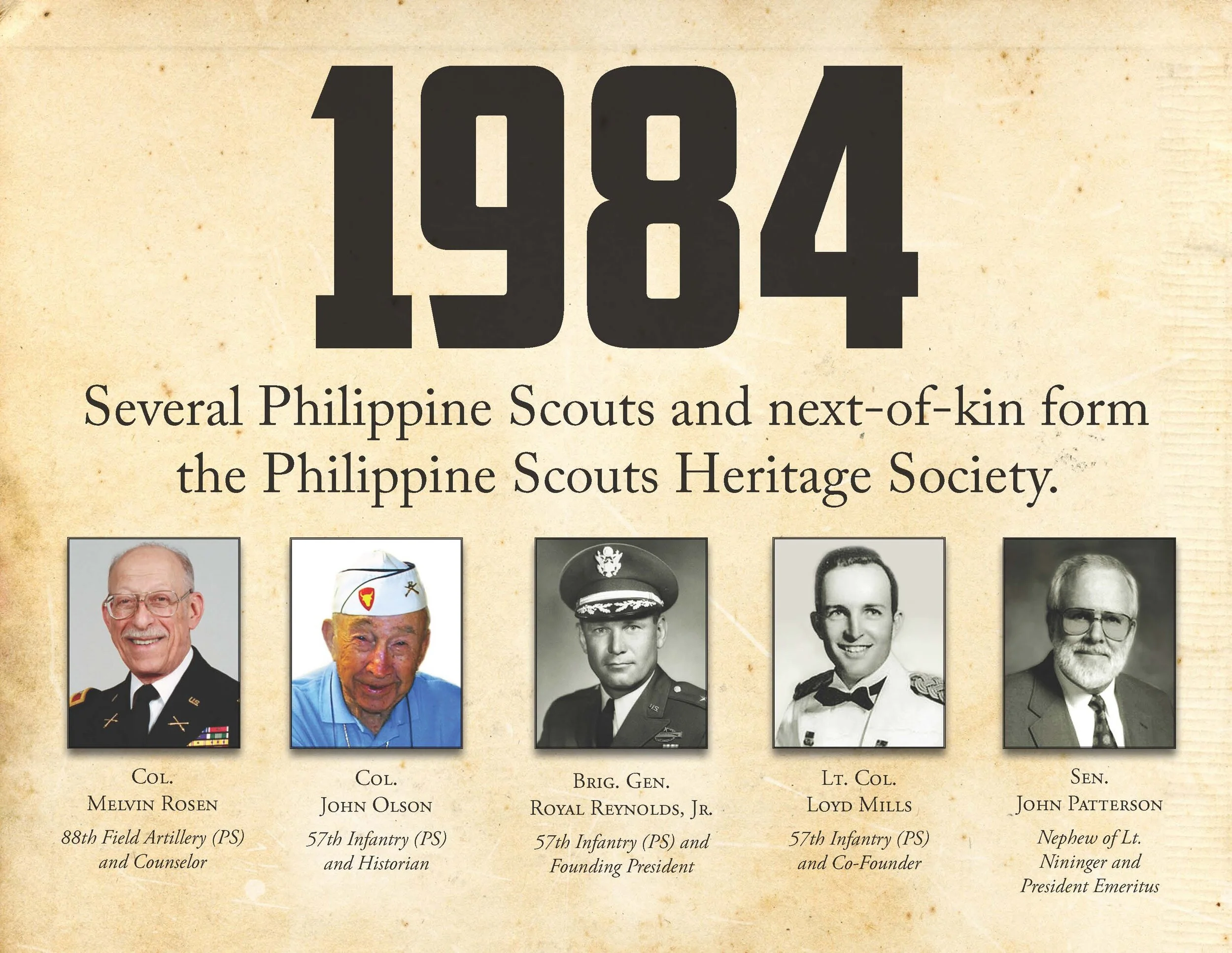 Philippine Scouts Timeline — Philippine Scouts Heritage Society