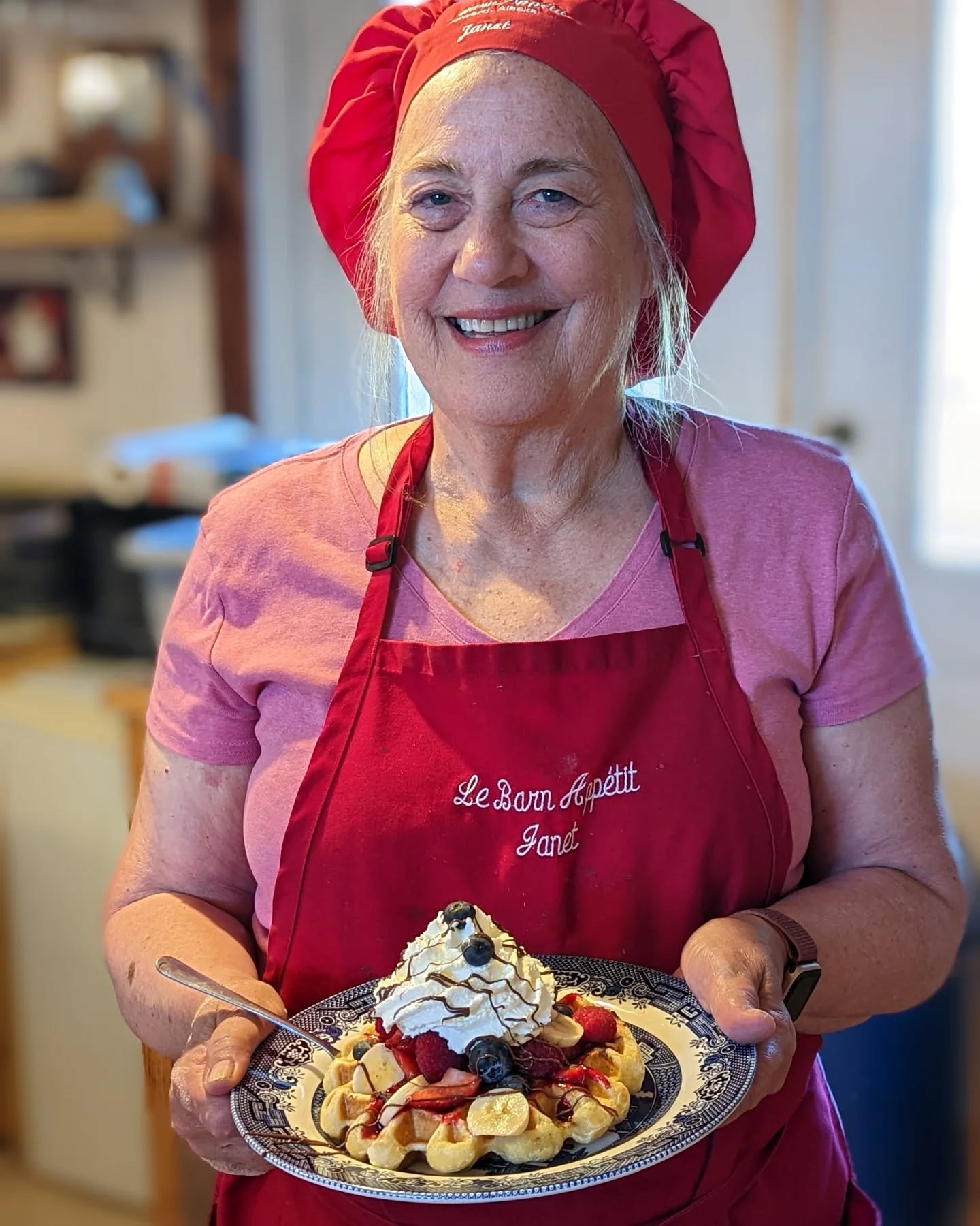 Le Barn Appetit is officially open for the summer 2025 season today! Hours: Wed-Sun 7am-2pm! Come escape the weather and enjoy a hot cup of fresh coffee or pot of tea with your crepes and waffles &hearts;️