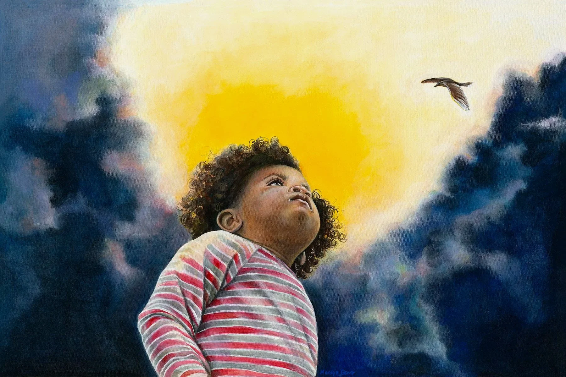 "Breakthrough" 2024 acrylic painting