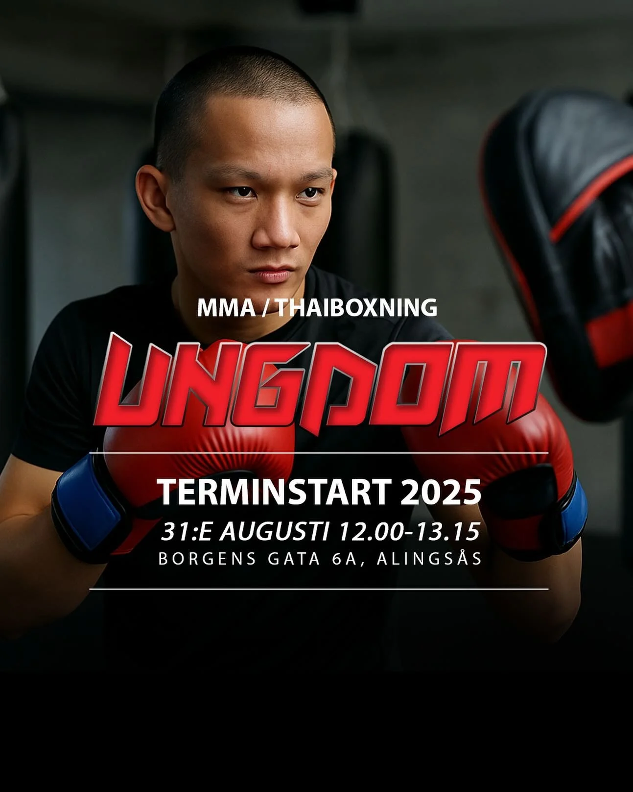 &Auml;r du mellan 10 till 14 &aring;r och sugen p&aring; att prova p&aring; MMA eller Thaiboxning? Den 31 augusti &auml;r det &auml;ntligen dags att dra ig&aring;ng en ny termin f&ouml;r v&aring;r Ungdomsgrupp hos oss p&aring; Adrenaline Fighters i A