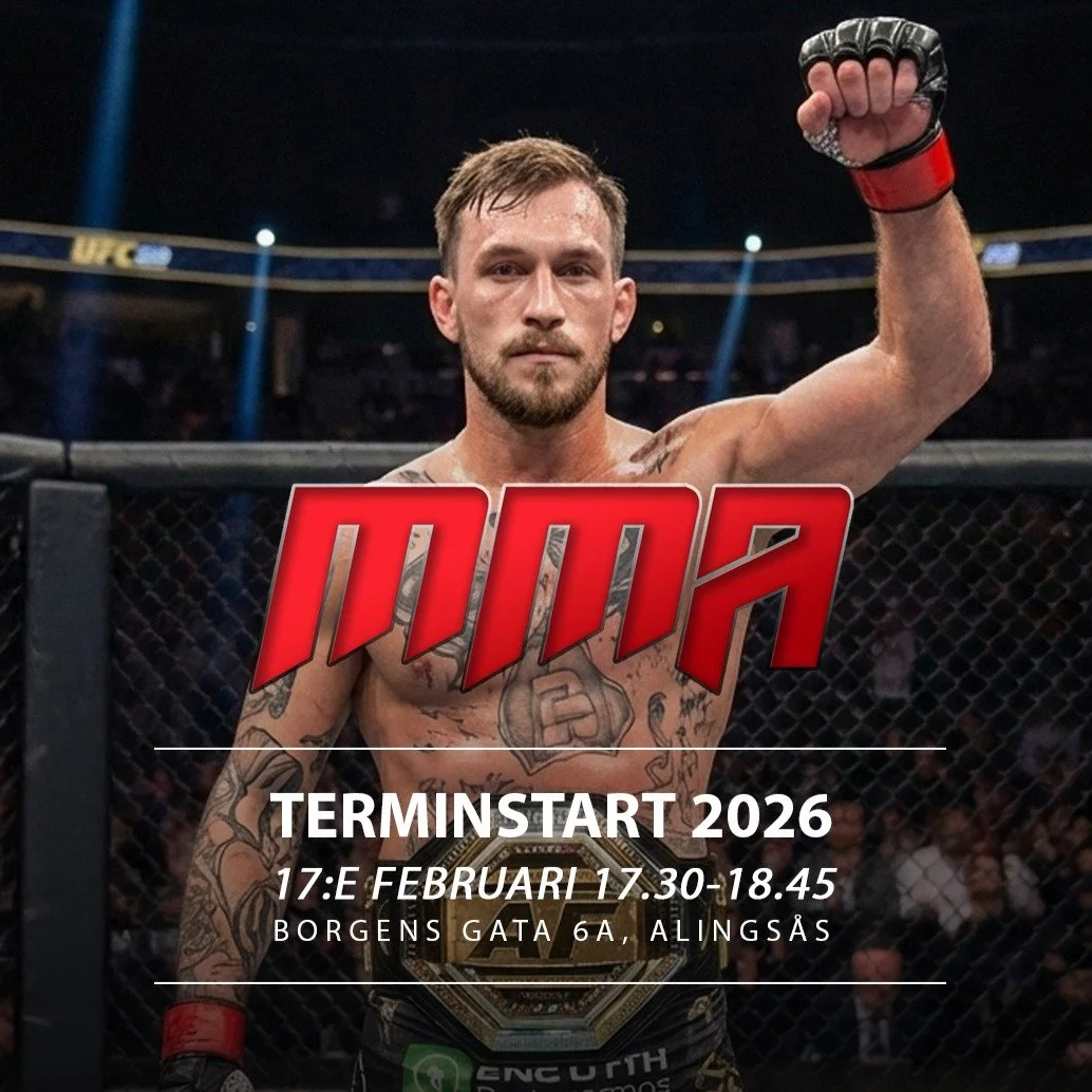 &Auml;r du sugen p&aring; att prova p&aring; MMA? Den 17 februari &auml;r det &auml;ntligen dags att dra ig&aring;ng en ny termin p&aring; Adrenaline Fighters i Alings&aring;s och f&ouml;r dig som varit nyfiken p&aring; sporten har du nu chansen att 