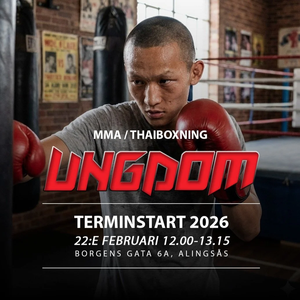 &Auml;r du mellan 10 till 14 &aring;r och sugen p&aring; att prova p&aring; MMA eller Thaiboxning? Den 22 februari &auml;r det &auml;ntligen dags att dra ig&aring;ng en ny termin f&ouml;r v&aring;r Ungdomsgrupp hos oss p&aring; Adrenaline Fighters i 