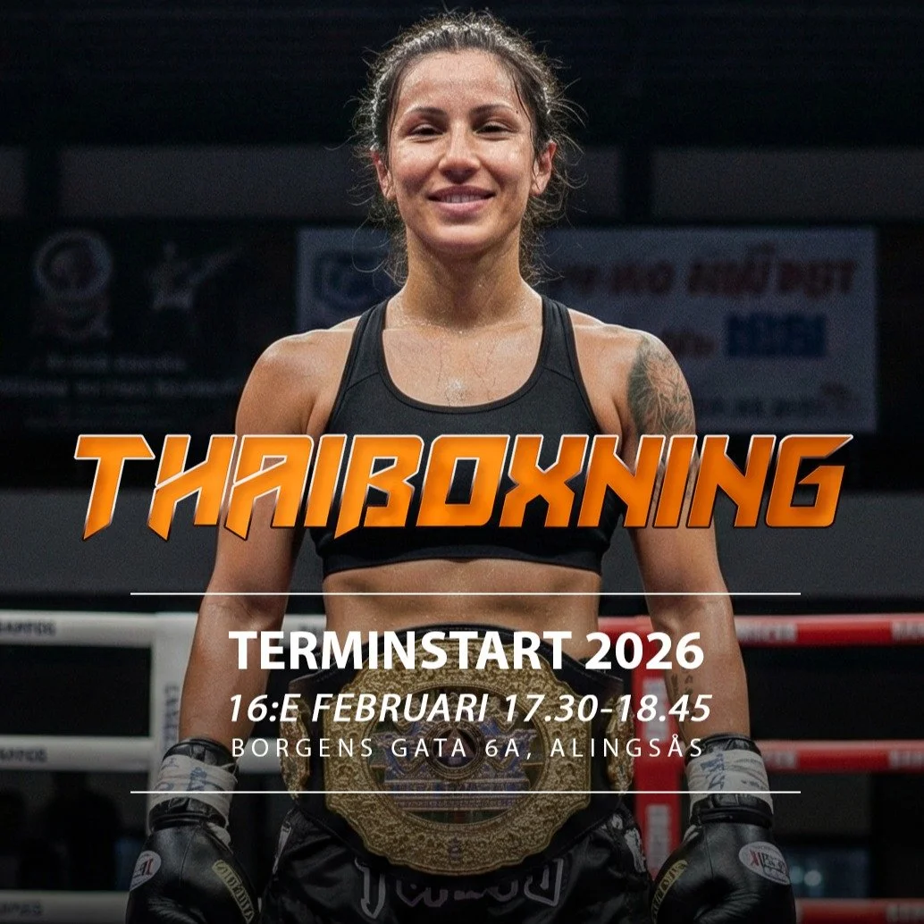 Har du varit sugen p&aring; att prova p&aring; Thaiboxning? Nu har du chansen! Den 16 februari &auml;r det &aring;terigen dags f&ouml;r en ny terminstart p&aring; Adrenaline Fighters i Alings&aring;s. F&ouml;r dig som &auml;r nyb&ouml;rjare kommer vi