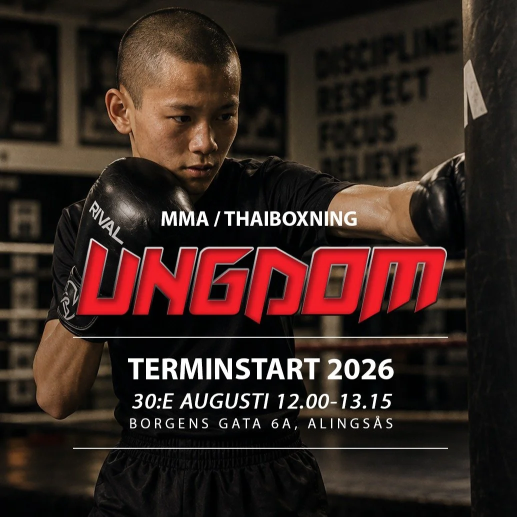 &Auml;r du mellan 10 till 14 &aring;r och sugen p&aring; att prova p&aring; MMA eller Thaiboxning? Den 30 augusti &auml;r det &auml;ntligen dags att dra ig&aring;ng en ny termin f&ouml;r v&aring;r Ungdomsgrupp hos oss p&aring; Adrenaline Fighters i A