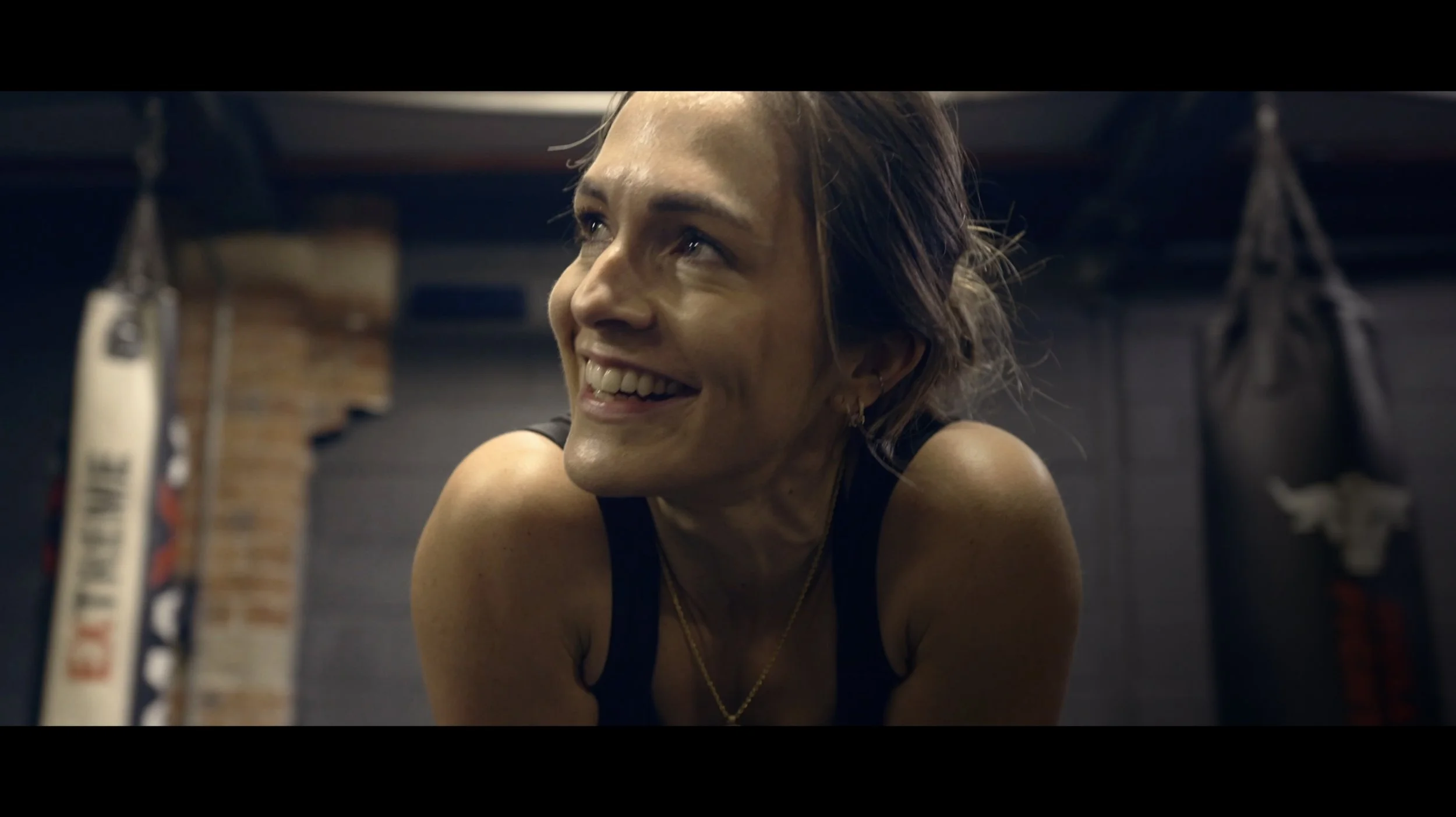 Cinematic gym promo video