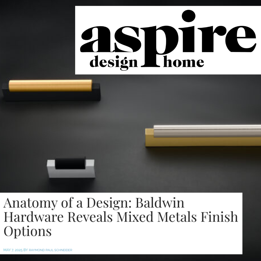 Baldwin Hardware Mixes Metals with Aspire