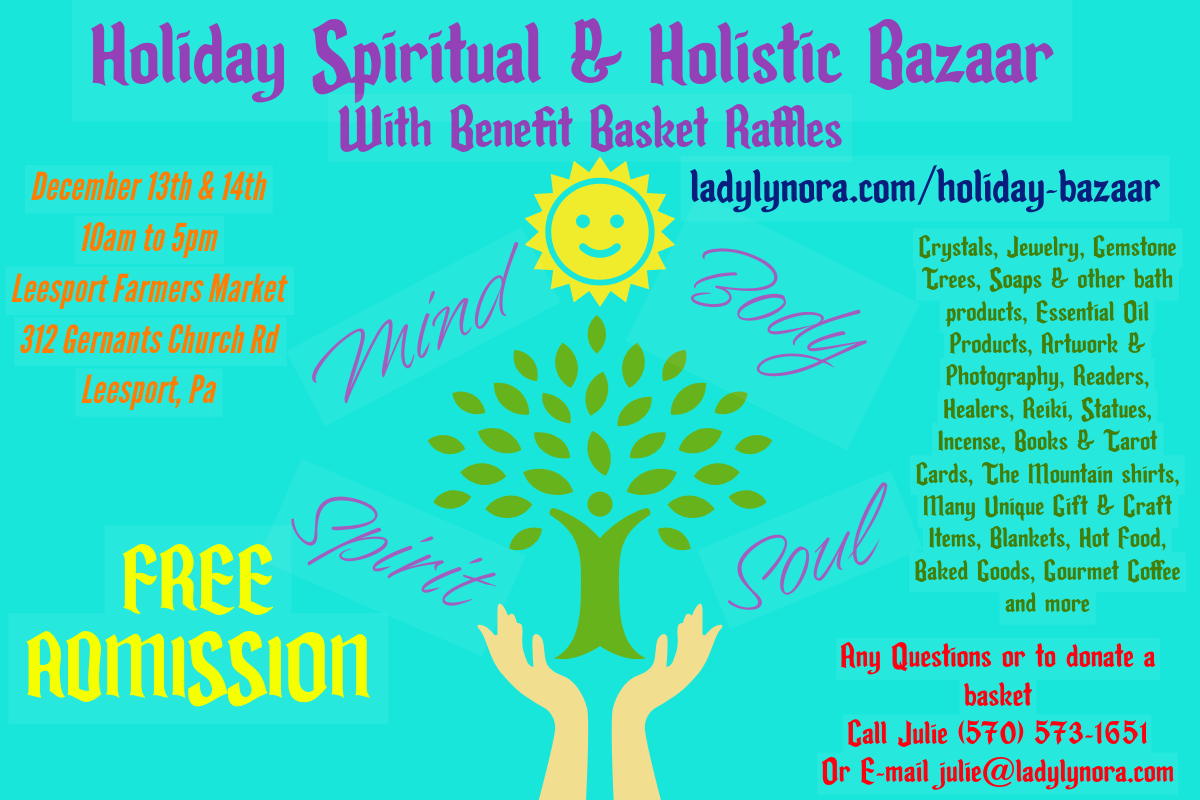 Holiday Spiritual &amp; Holistic Bazaar