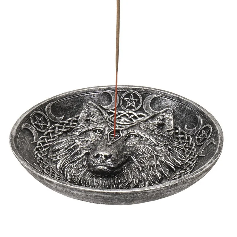 Wolf Incense Burner
