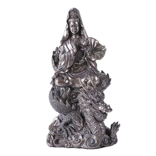 Kuanyin with Dragon statue Kwanyin Guanyin