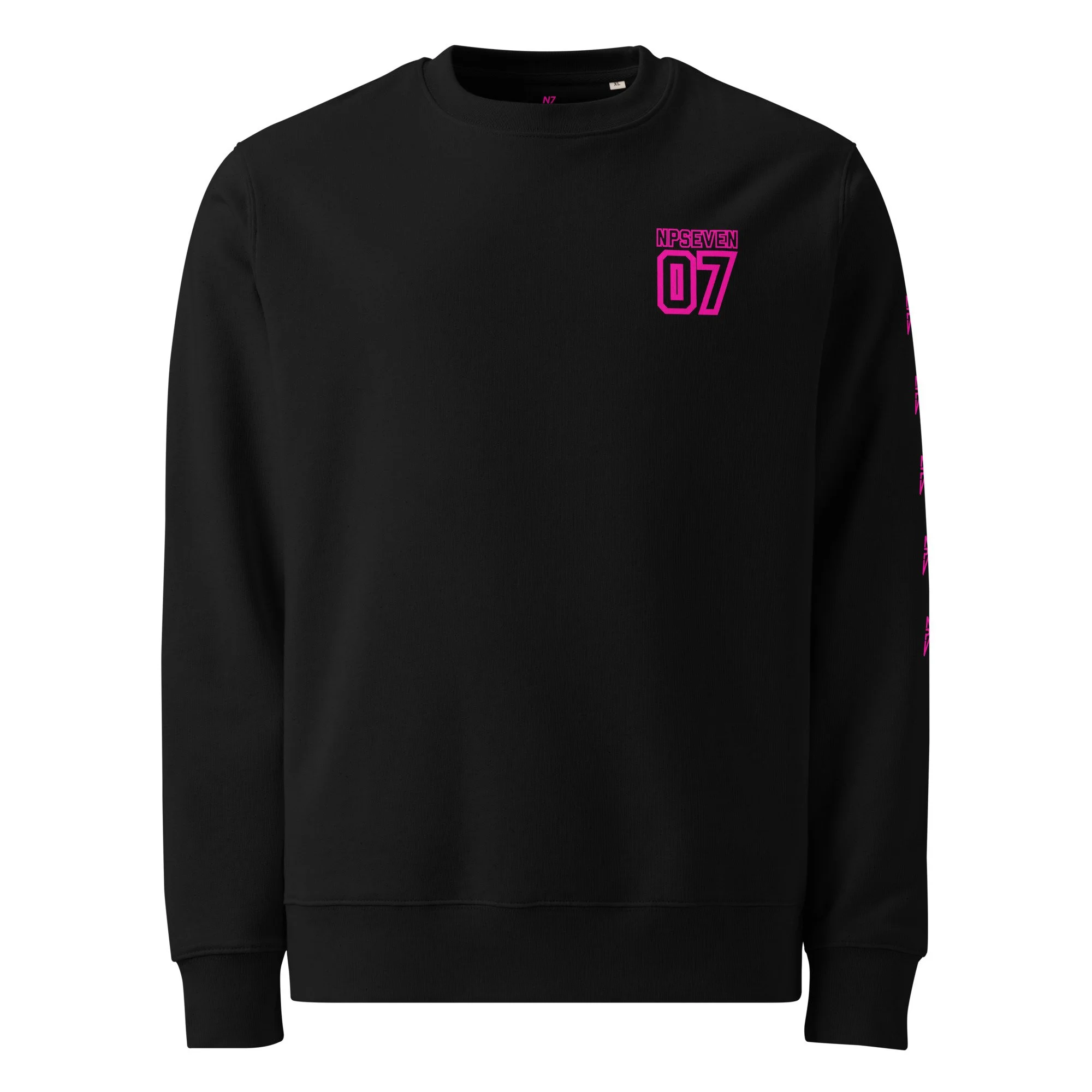 NP7 TEAM Sweatshirt - Pink Print (organic cotton)