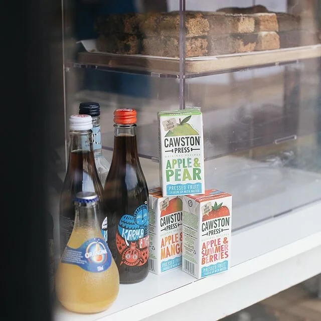 As always, we still have a great selection of cold drinks, bottles and cartons!