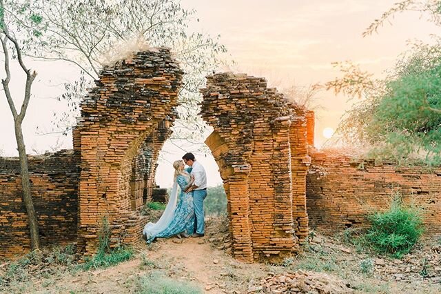 This was one of my favorite destination weddings to be a part of! I loved everything about this magical destination elopement in Bagan, Myanmar. A trip I will never forget.