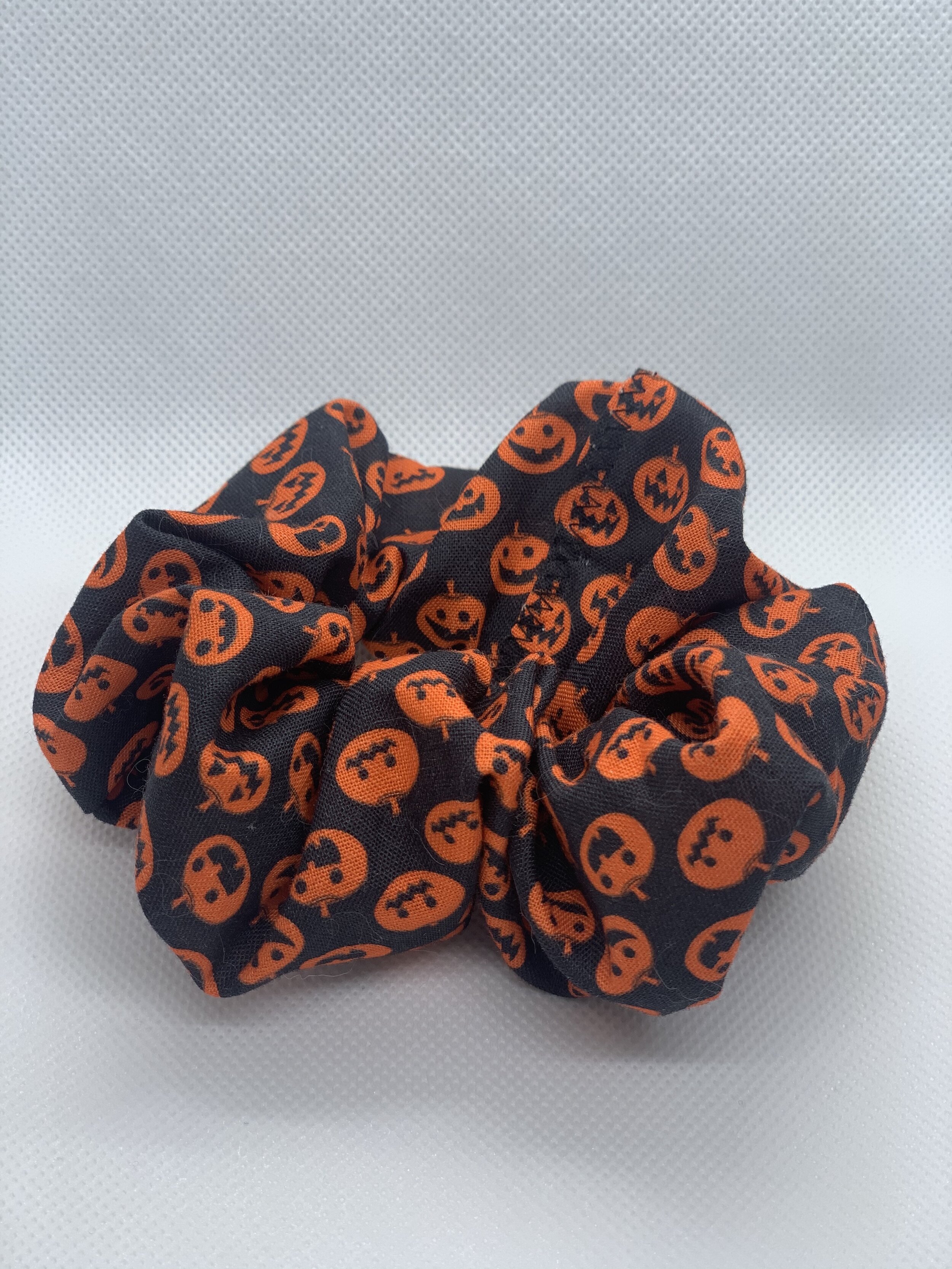 Jack o Lantern Scrunchie