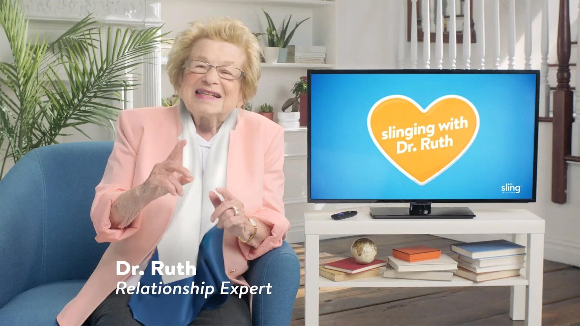  Dr. Ruth is a national treasure…and she’s totally unafraid to explain Slinging. 