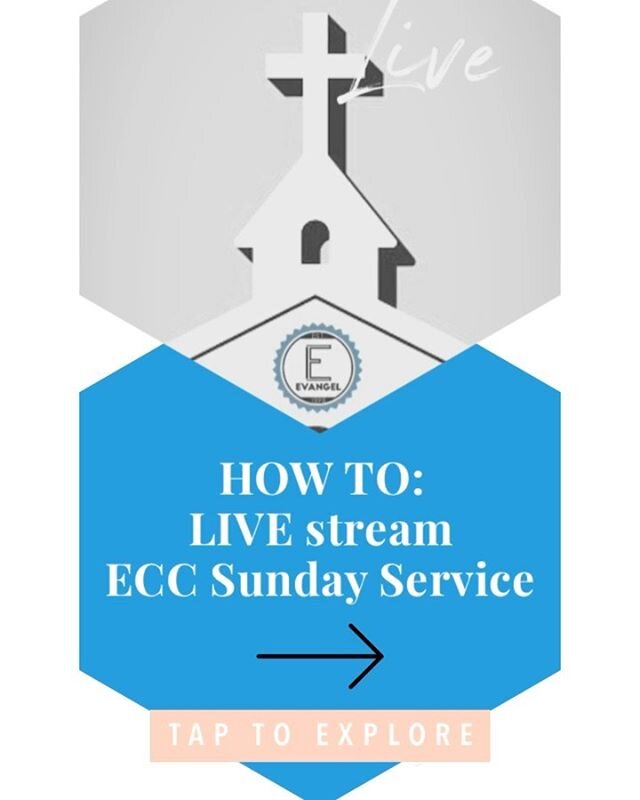 To live stream our service tomorrow, access our website or Facebook live page ! Here is a quick how to! #ecclittleferry #ecc #evangel #christian #church