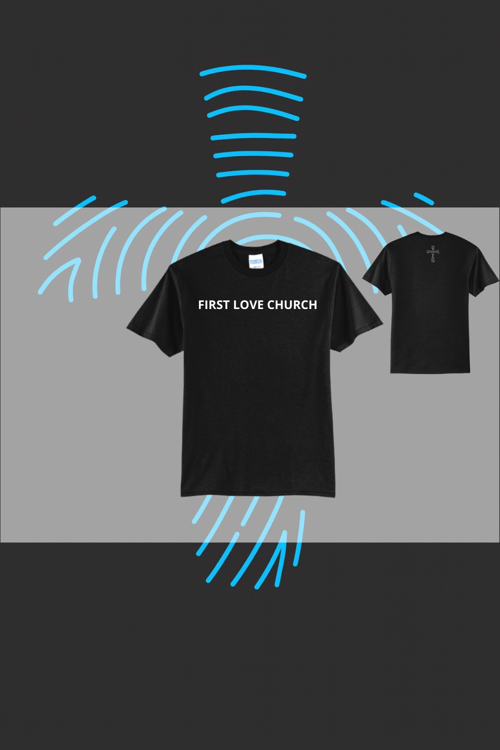 First Love Church/Cross Back Tee