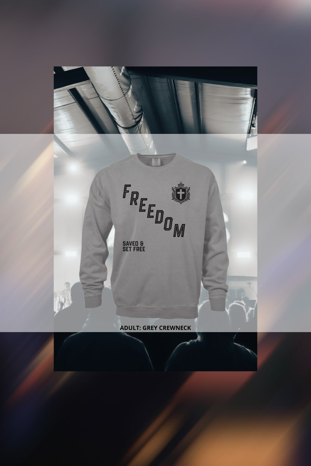 Comfort Color FREEDOM Printed Sweatshirt