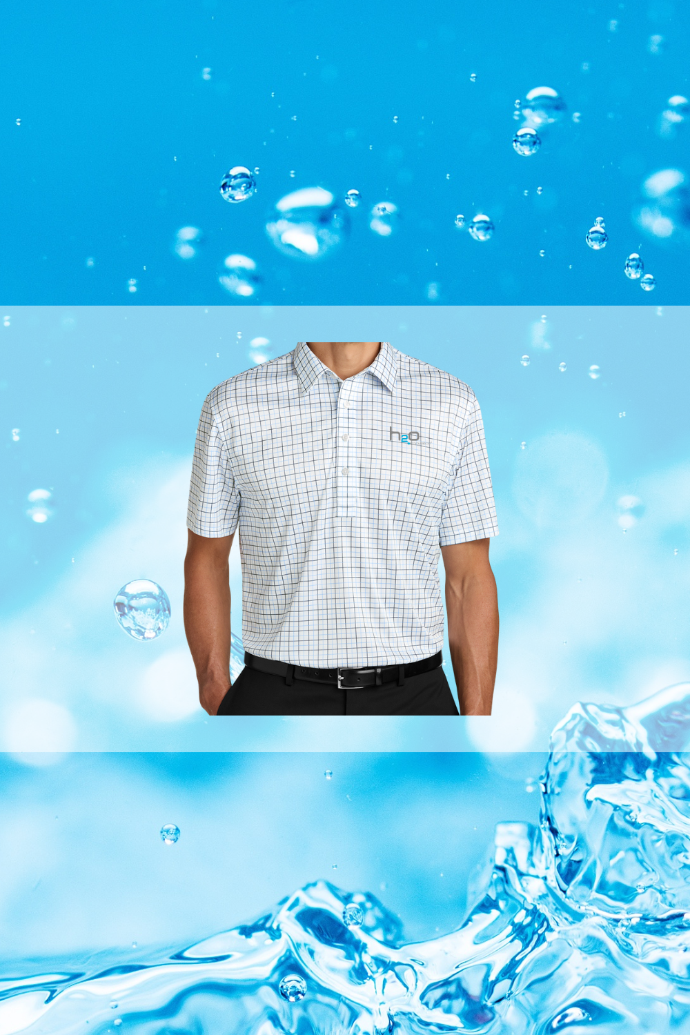 H2O Innovation Embroidered Port Authority® Shirt Collar Polo-K700