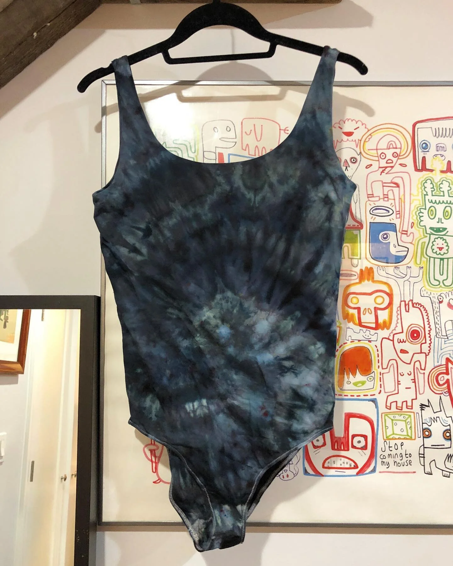 Another #everlane #bodysuit. This time #icedye in black. Size M. $70