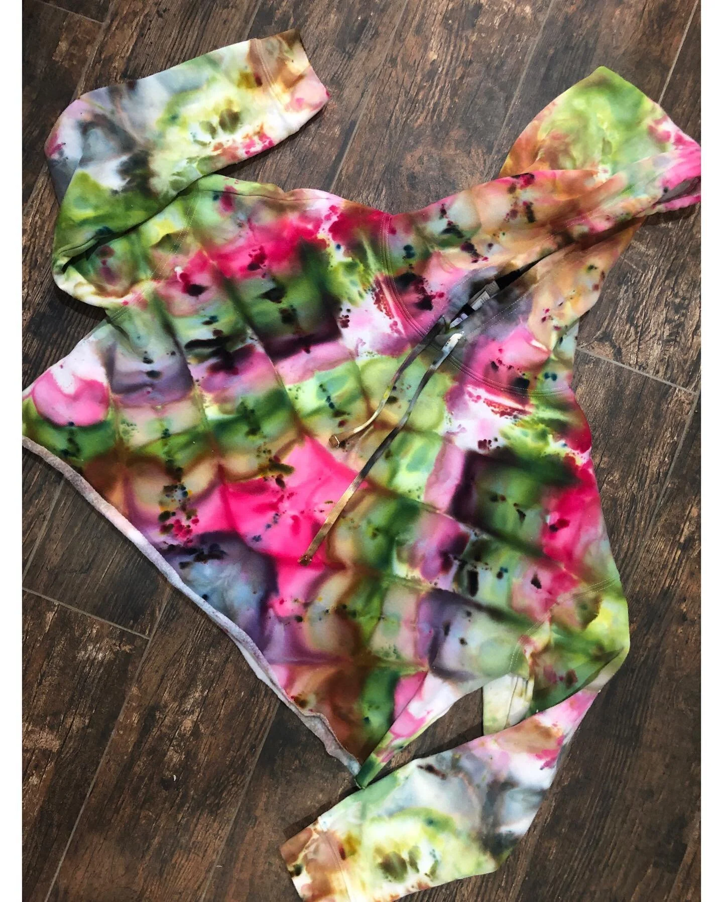 Flash sale sweatshirts are on their way to their owners! Thanks for your support y&rsquo;all! #icedye #tiedye