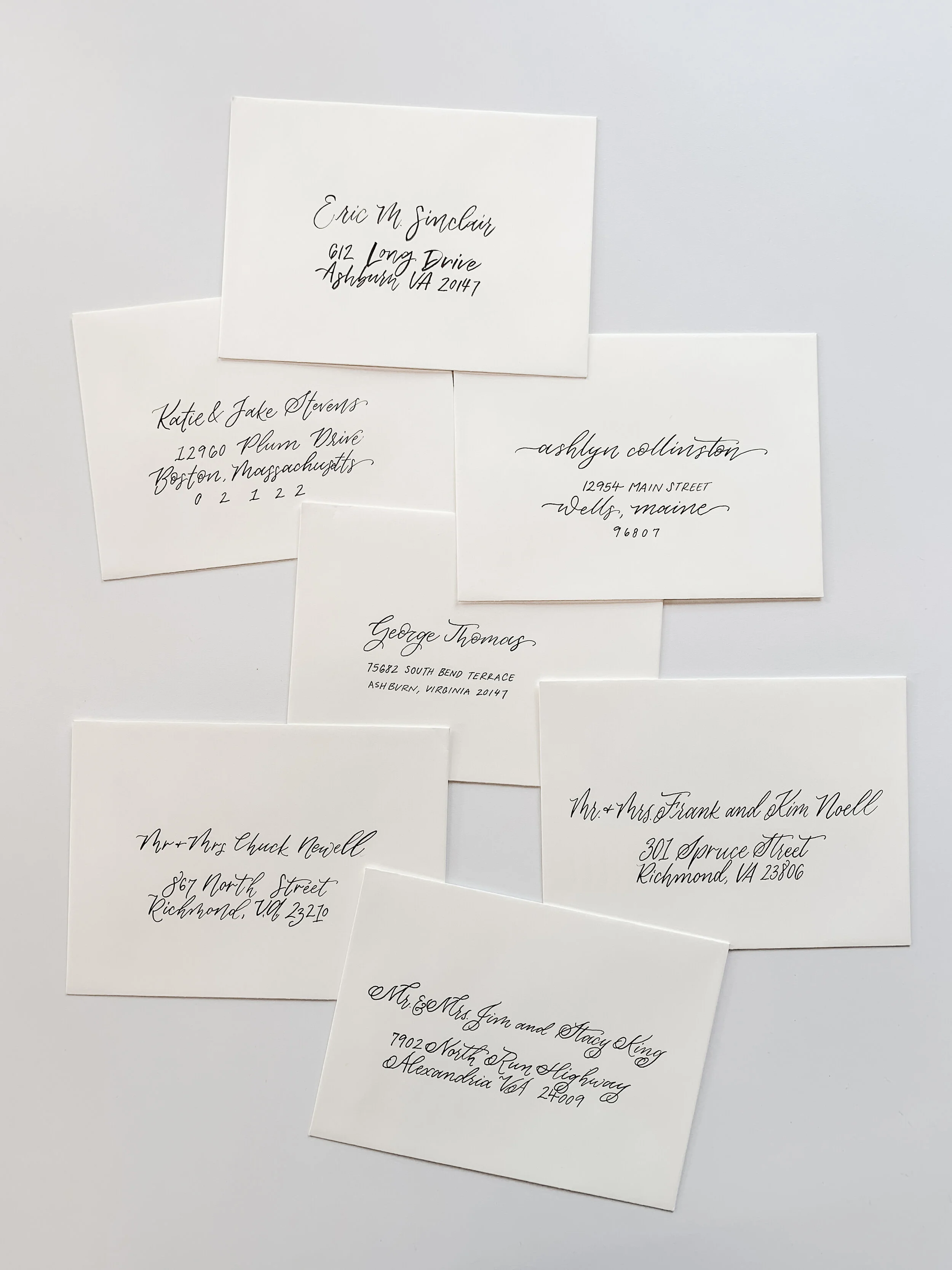  Calligraphy Envelope Samples 
