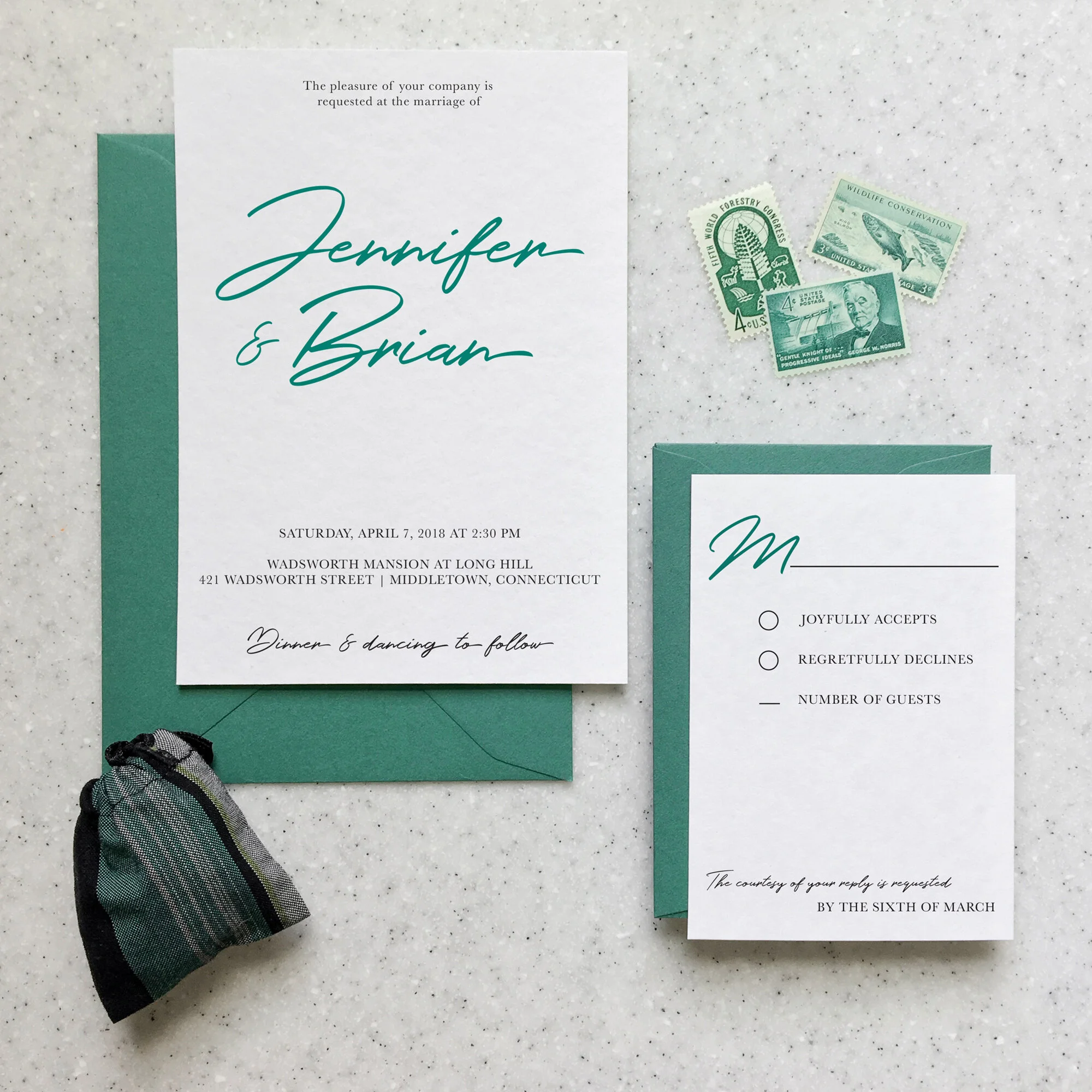  Simple Script Wedding Invitations  