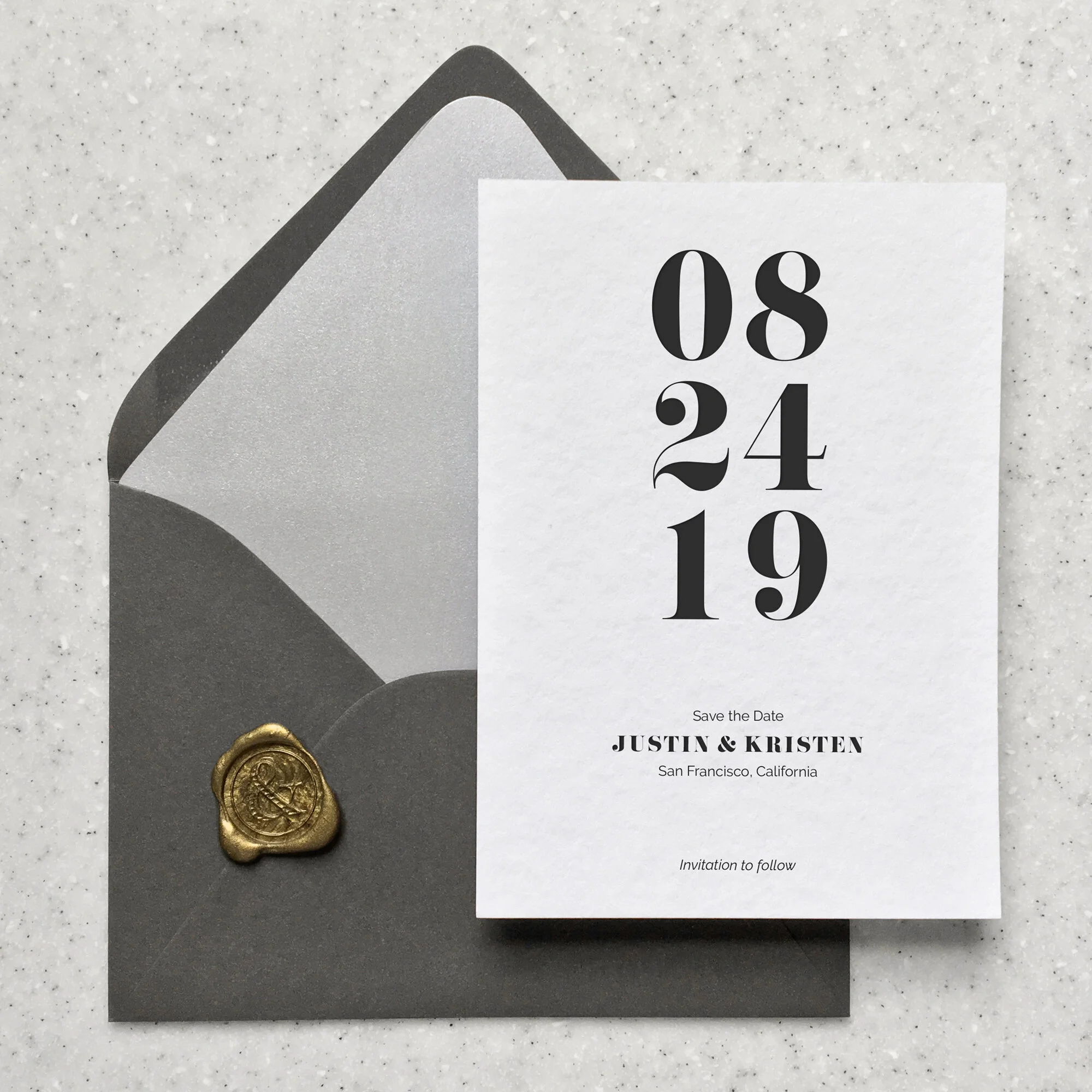  Minimal Date Save the Dates 