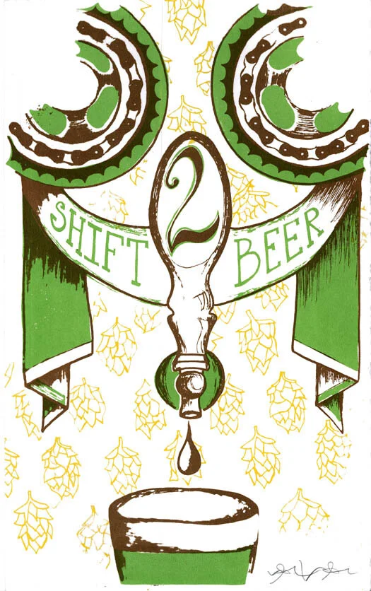 Screenprint: Shift 2 Beer
