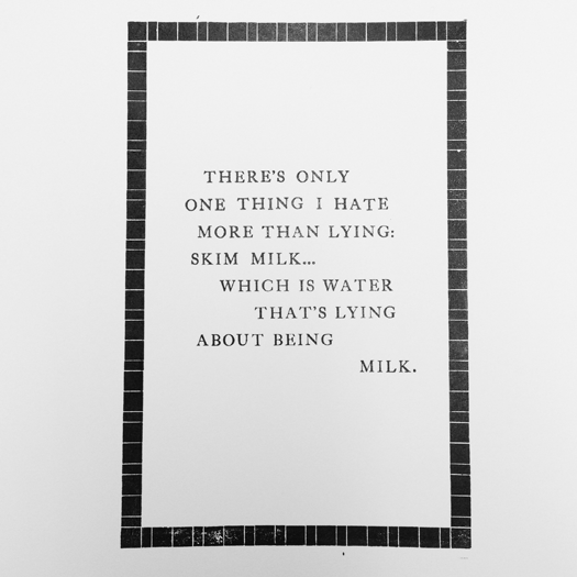 Teaching: My First Letterpress Classes