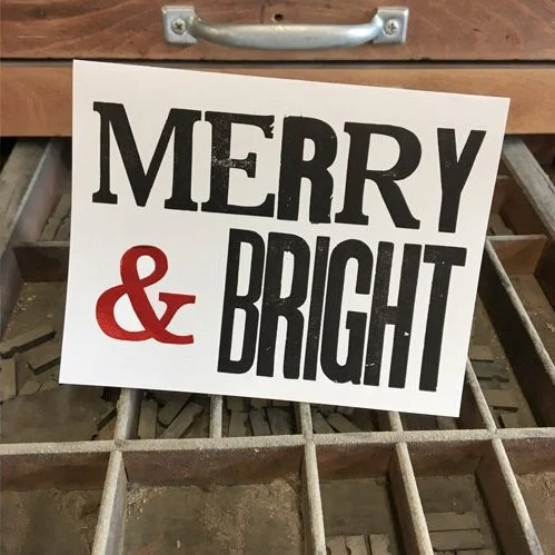 Student work: Holiday card worskshop