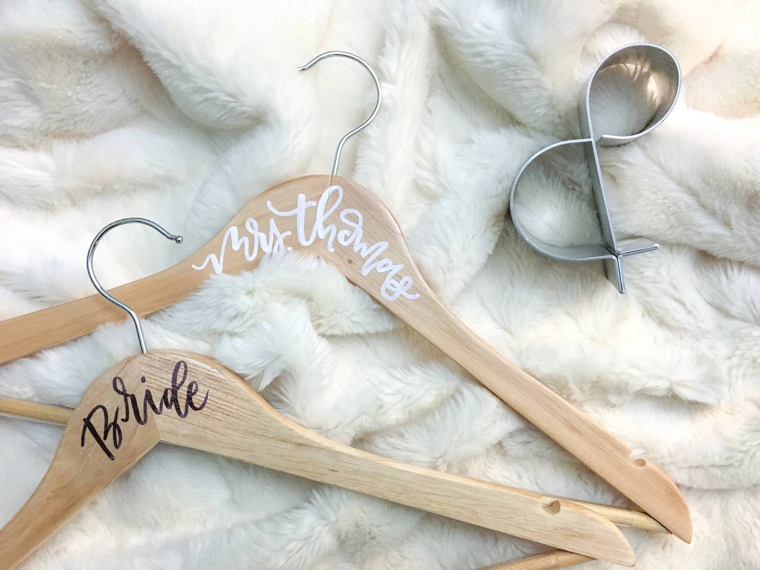 Custom Bridal Hangers