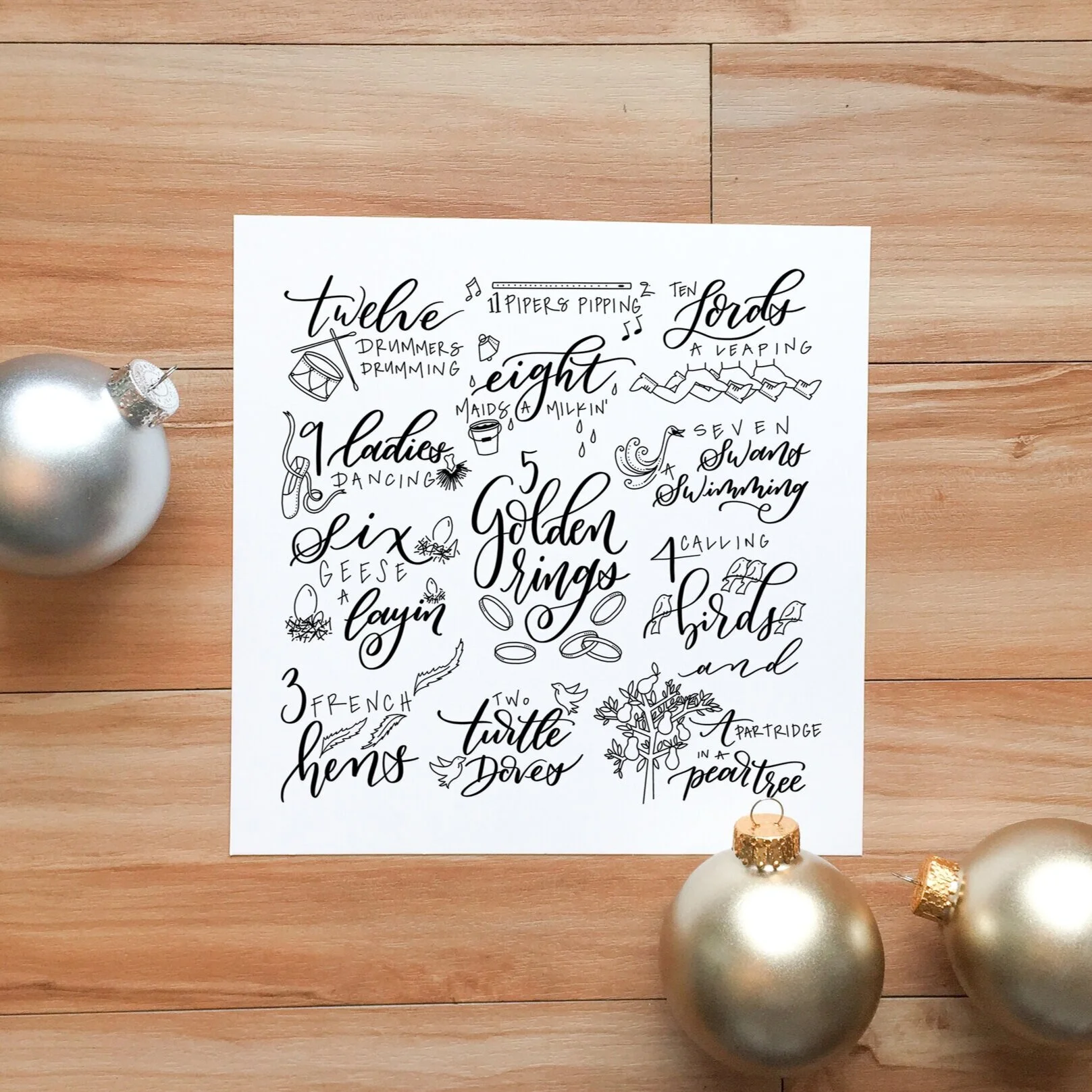 Letterpress: Christmas Cards 2017