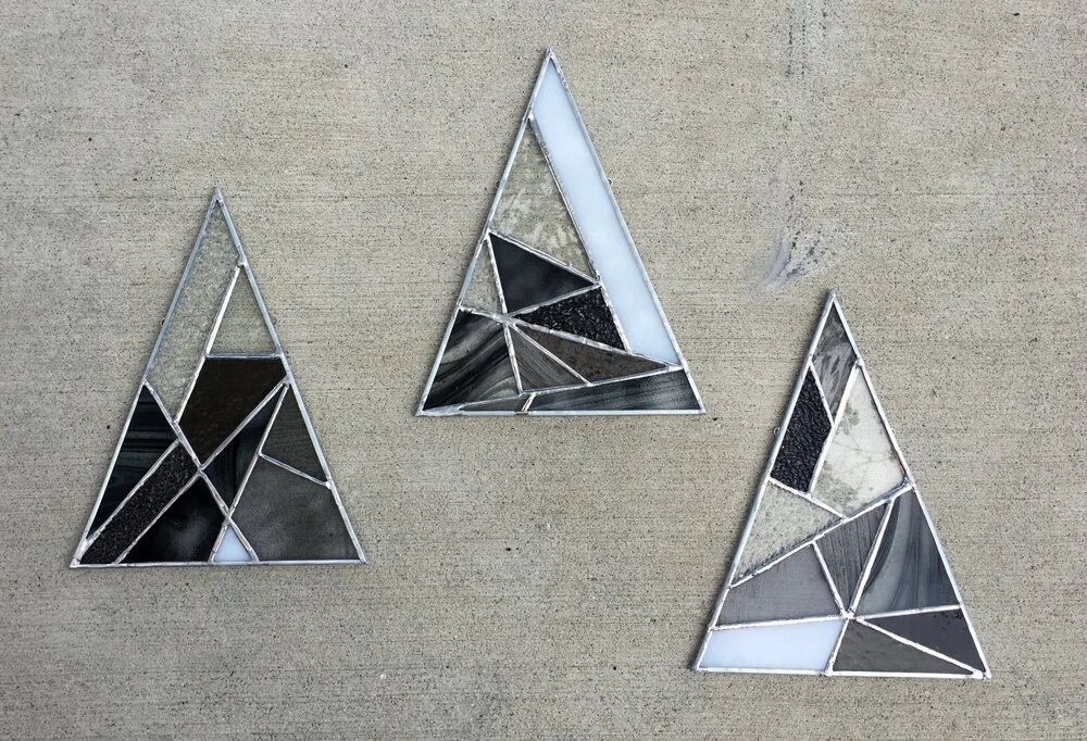 Stained Glass: Modern Triangles