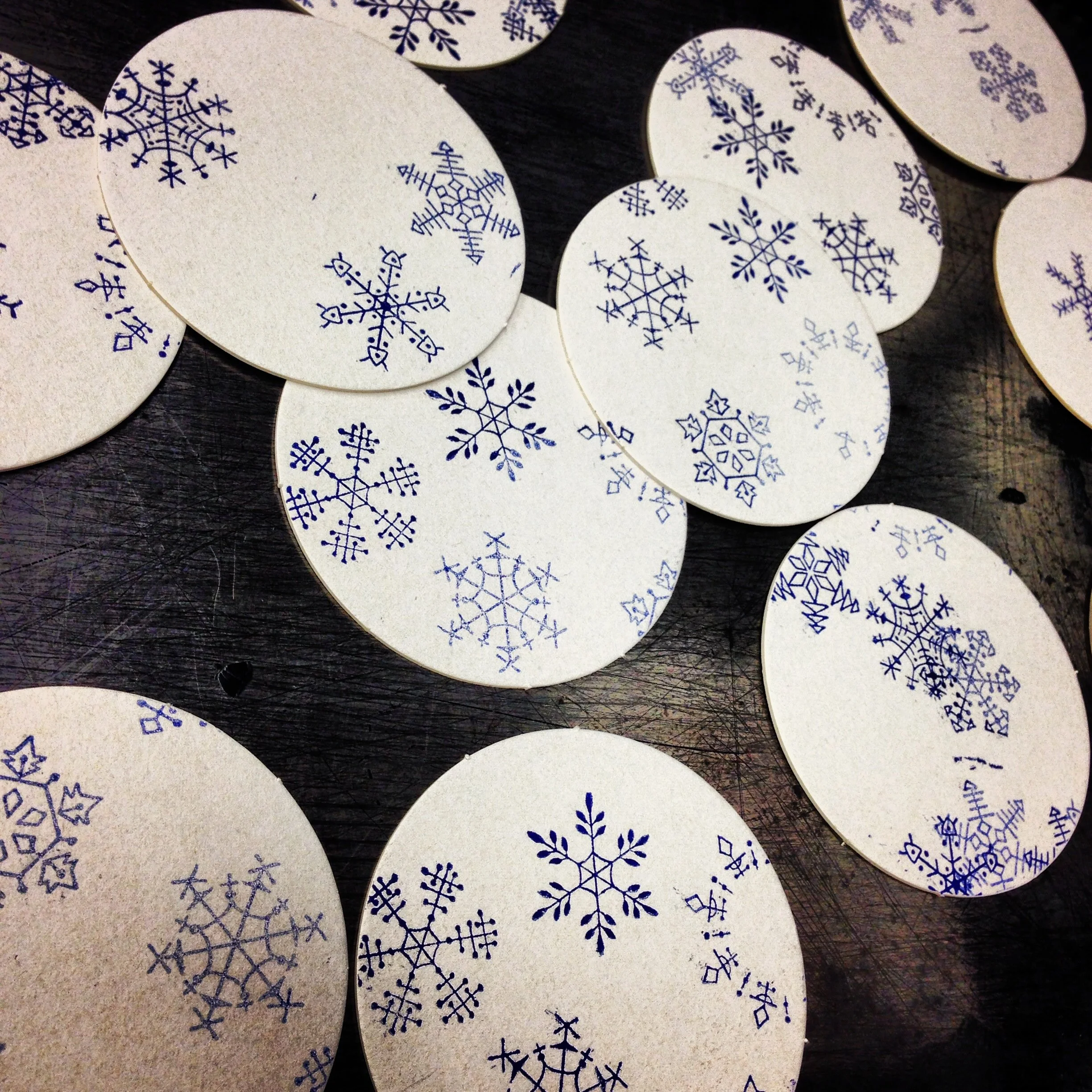 Letterpress Student Work: Winter 2013
