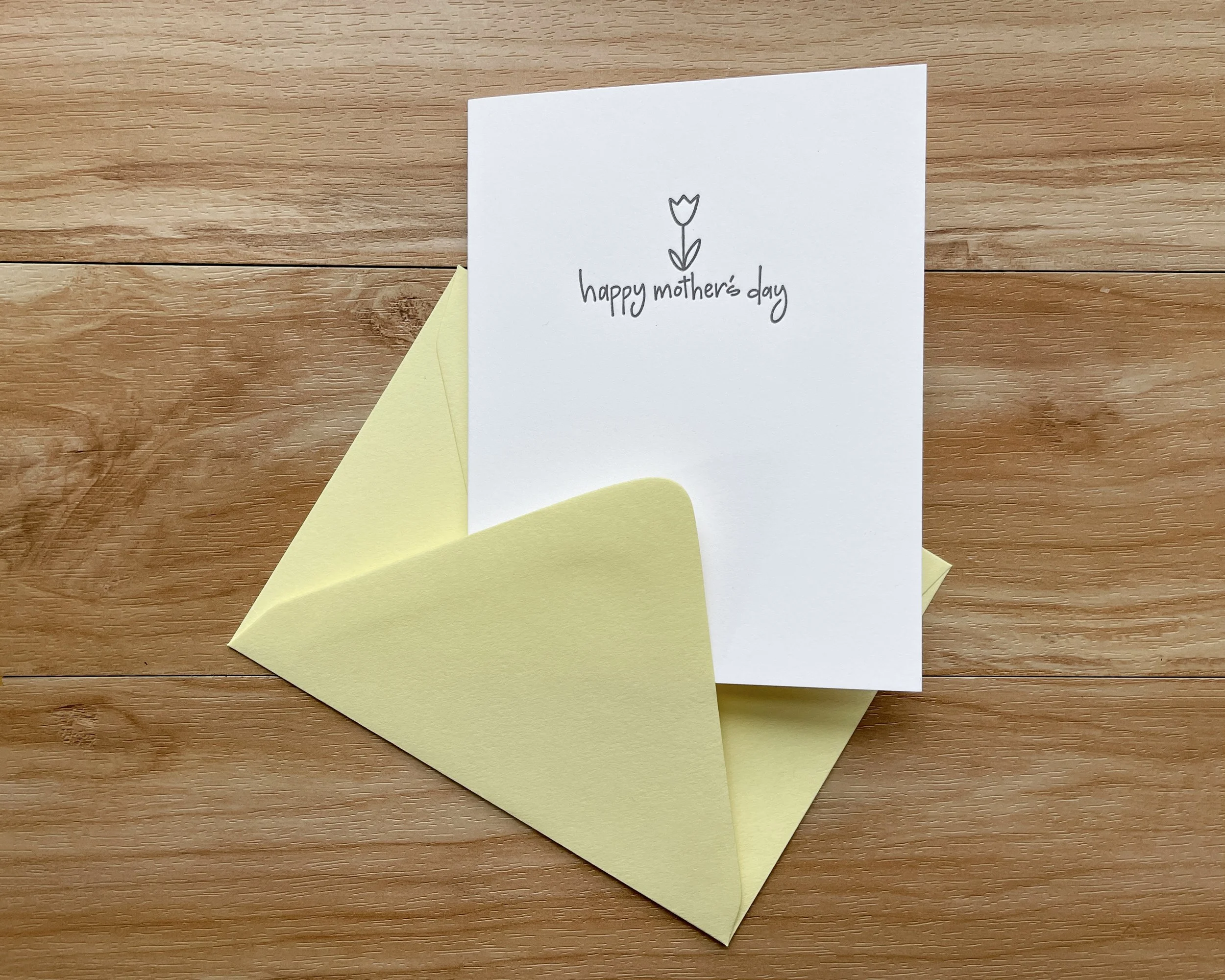 Letterpress: Happy Mother's Day 