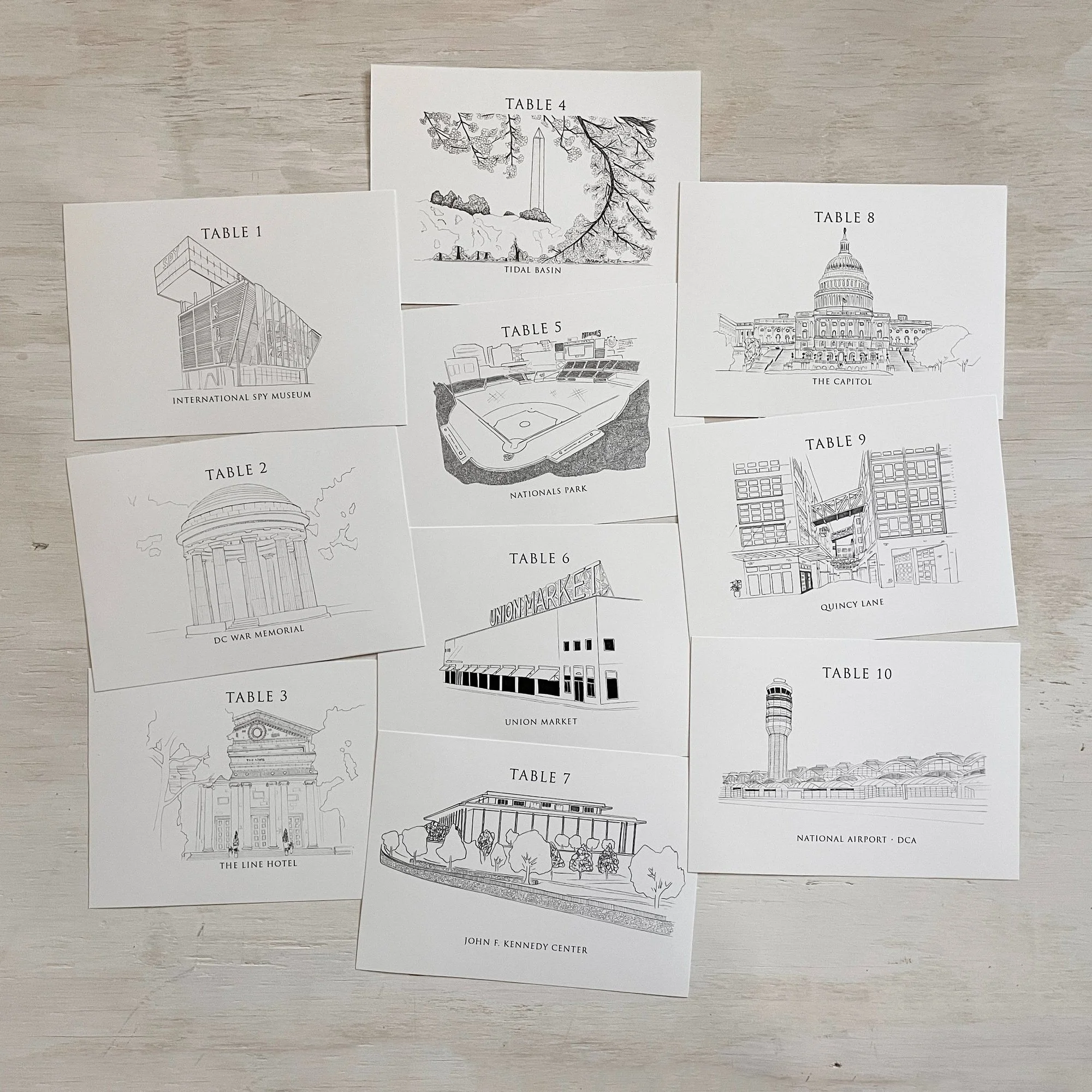 WASHINGTON, DC Site Illustrations