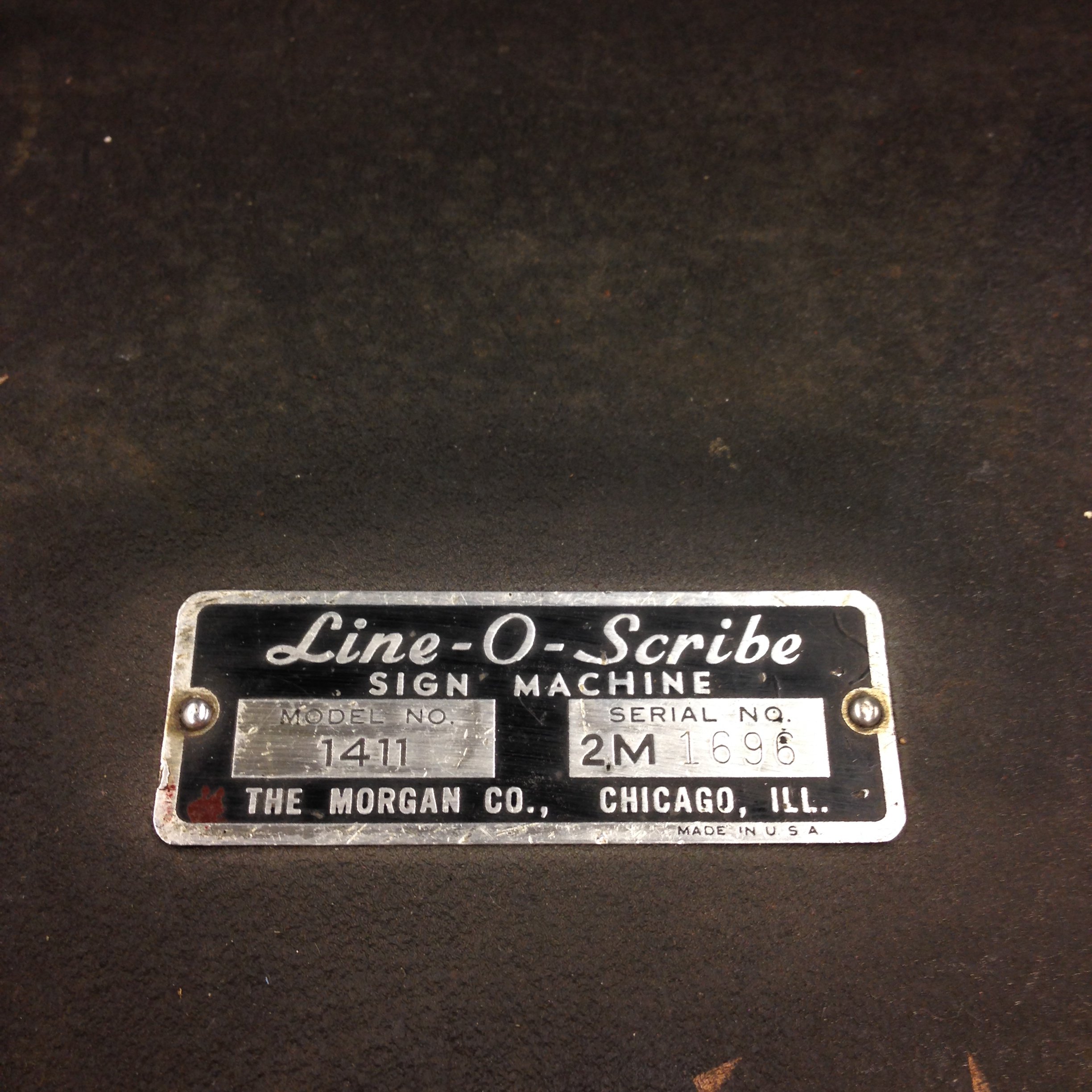 Morgan Line-O-Scribe