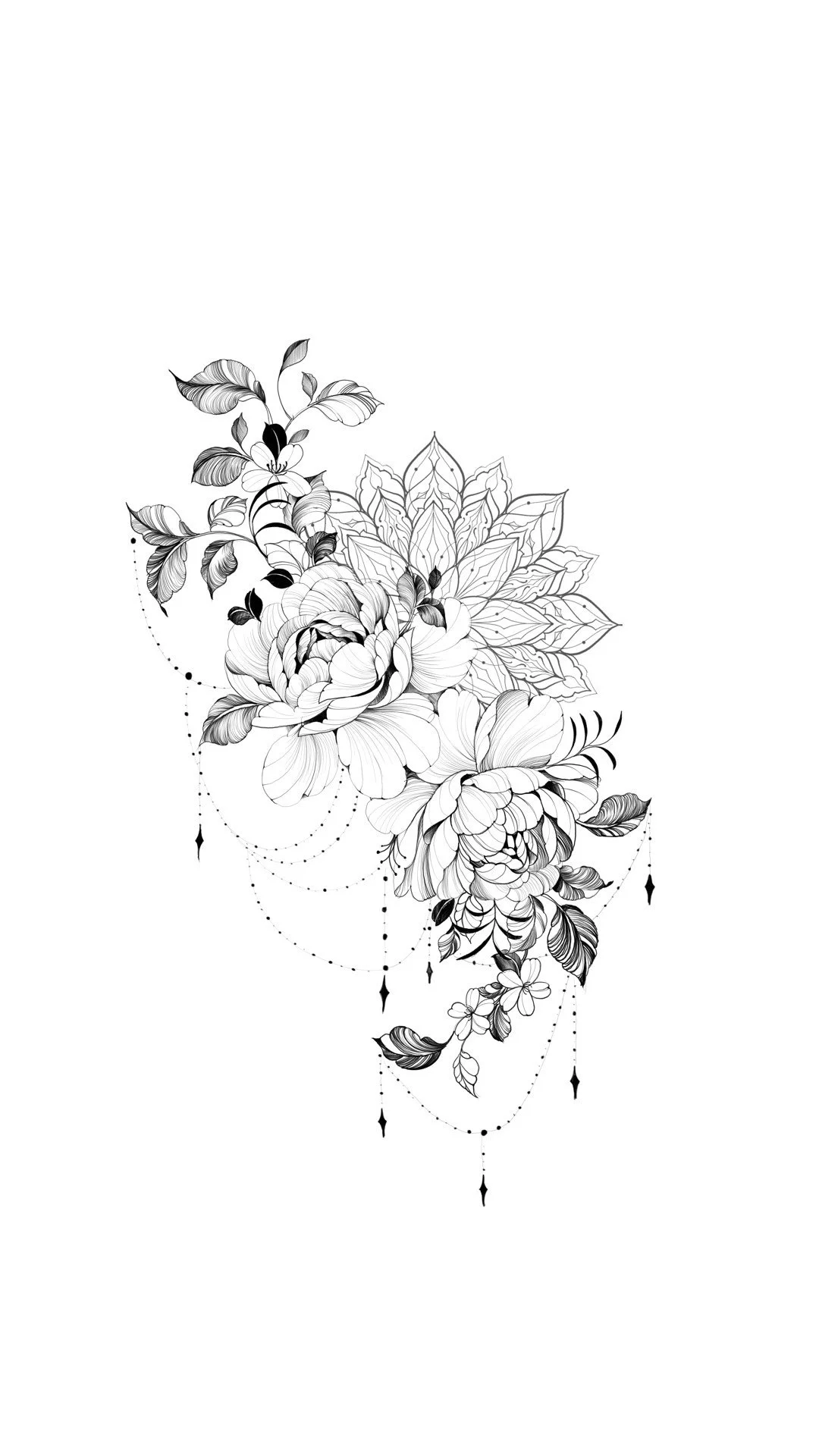 Peony Mandala Flash
