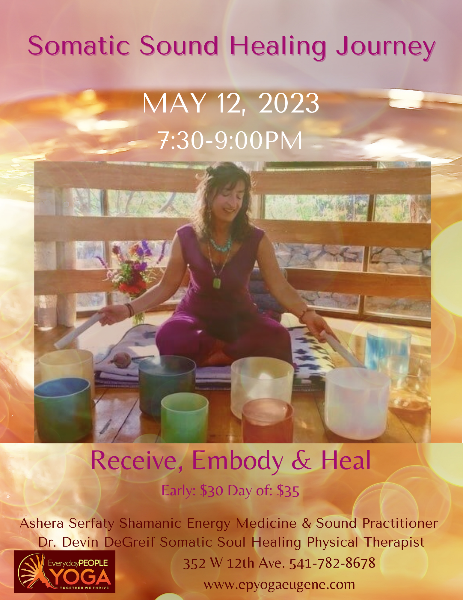 Live ~Somatic Sound Healing Journey  