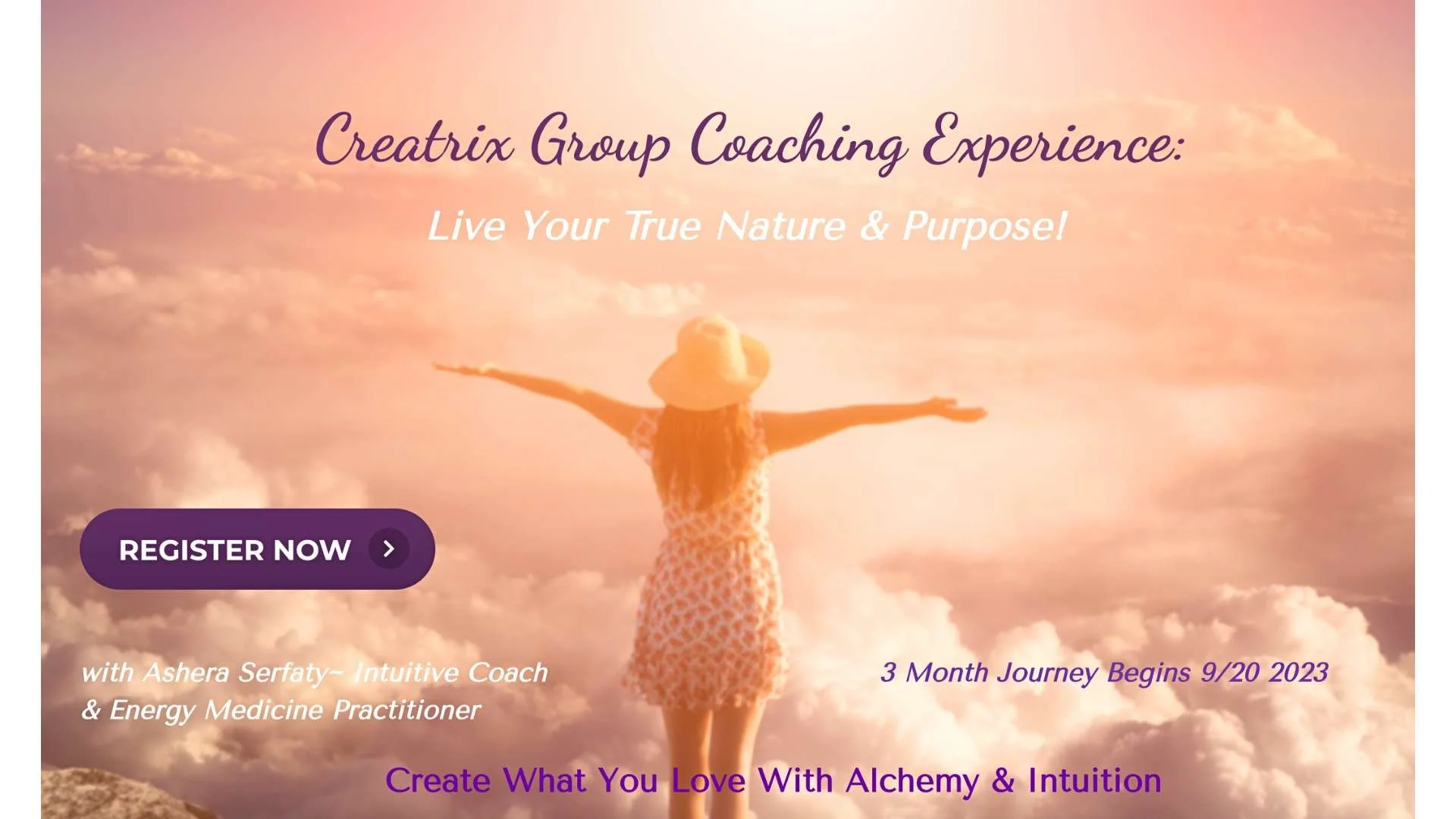 Creatrix Group Coaching Experience:  Creating What You Love With Intuition &amp; Alchemy