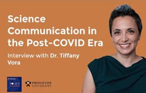 Princeton University's Policy Punchline Podcast: SciComm in the Post-COVID Era