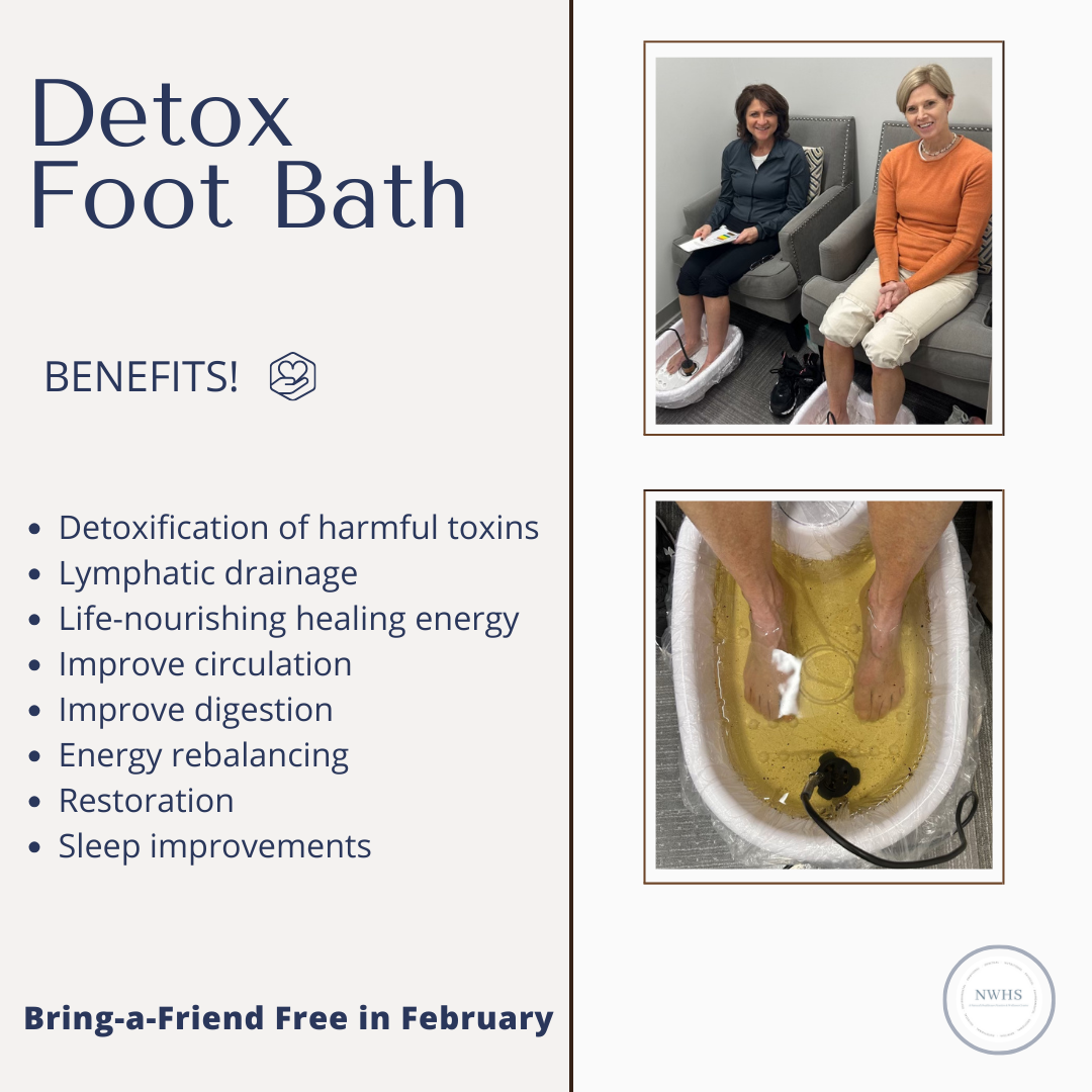 Bring-a-Friend Free in February: Detox Foot Baths