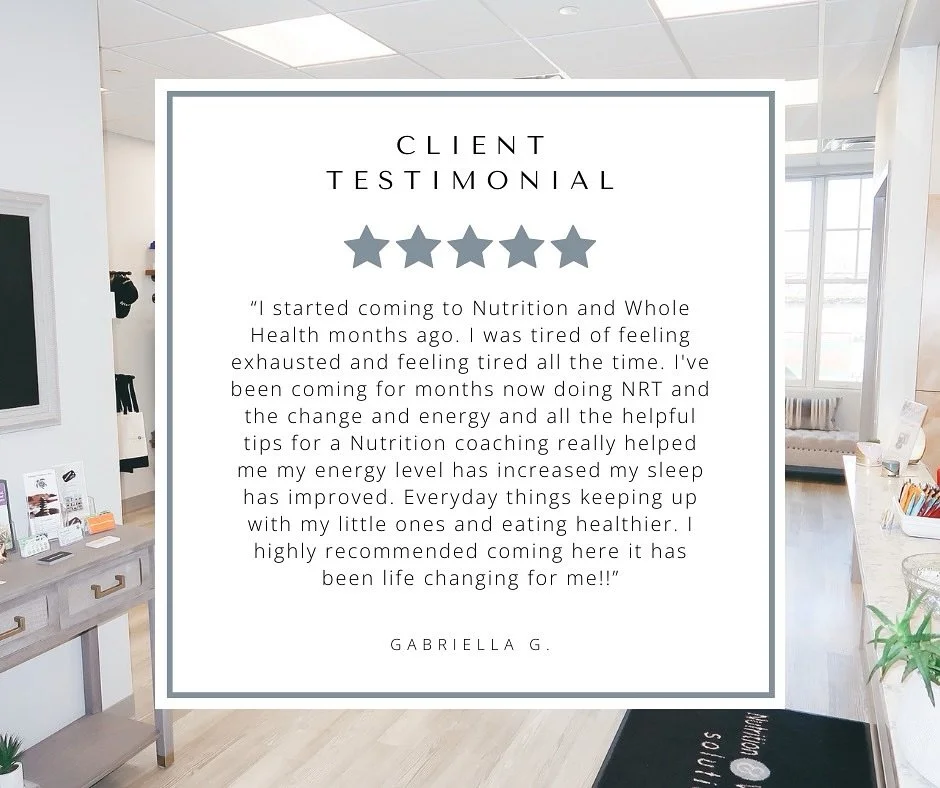 &ldquo;Life-changing&rdquo; isn&rsquo;t an exaggeration &mdash; that&rsquo;s how Gabriella describes her journey with NRT!

She went from feeling constantly tired to finally having the energy (and better sleep!) she&rsquo;d been missing. ✨

When your